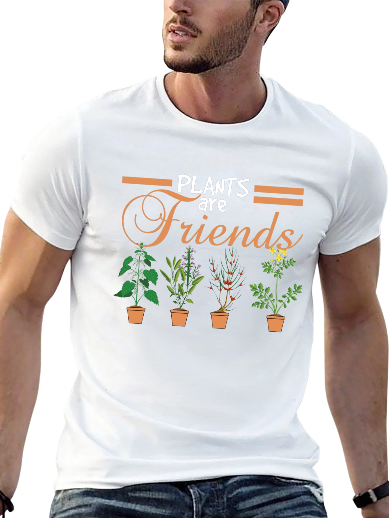 Plants Are Friends Graphic Tee