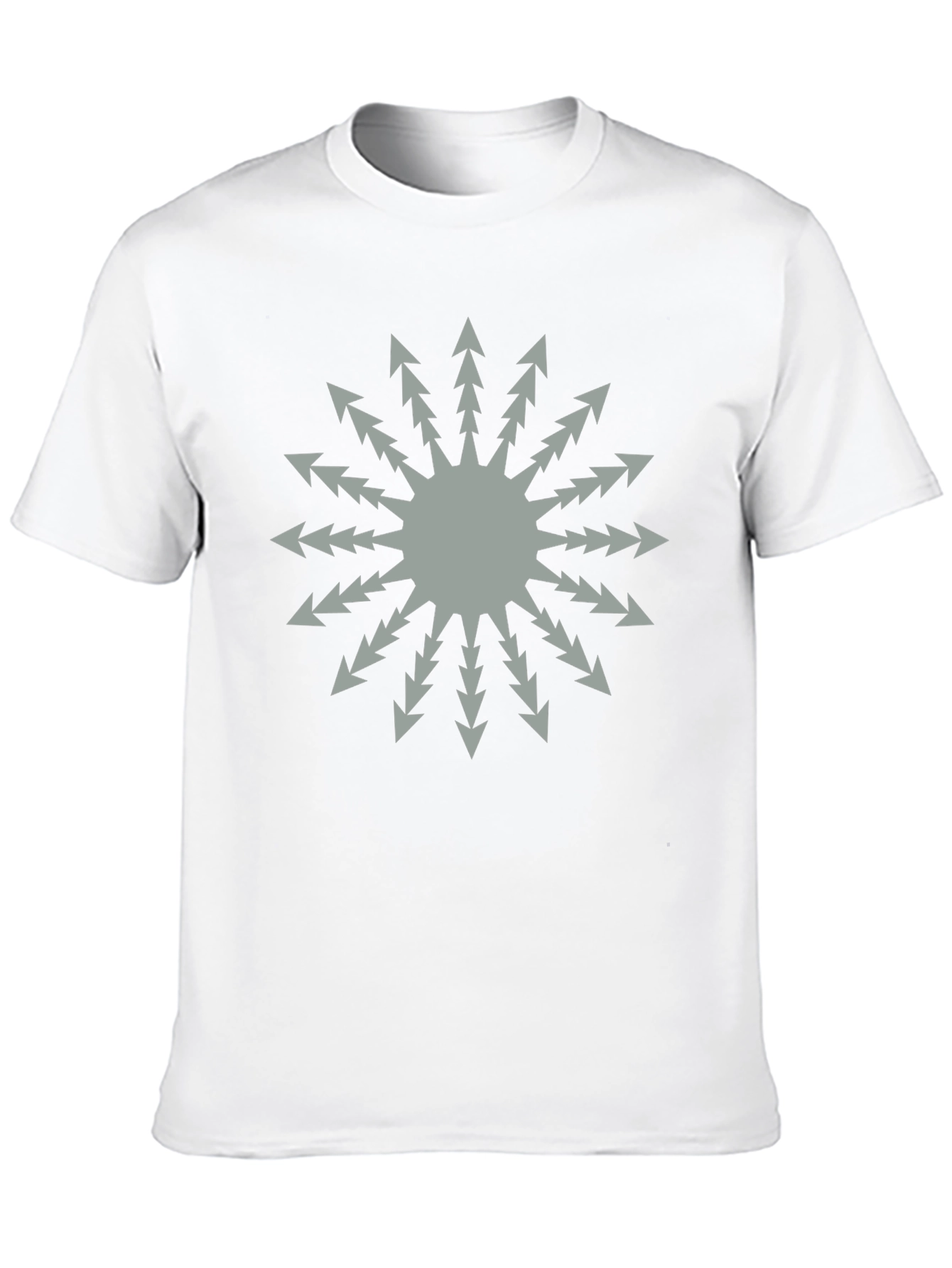 Chaos Star Graphic Black T-Shirt