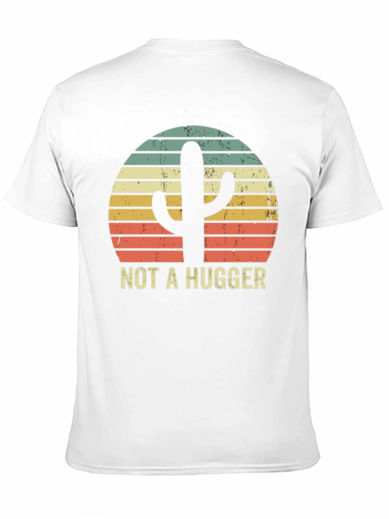 Not A Hugger Cactus Graphic Tee