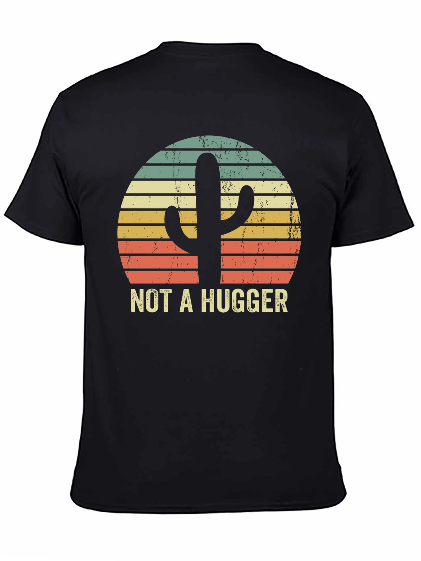 Not A Hugger Cactus Graphic Tee