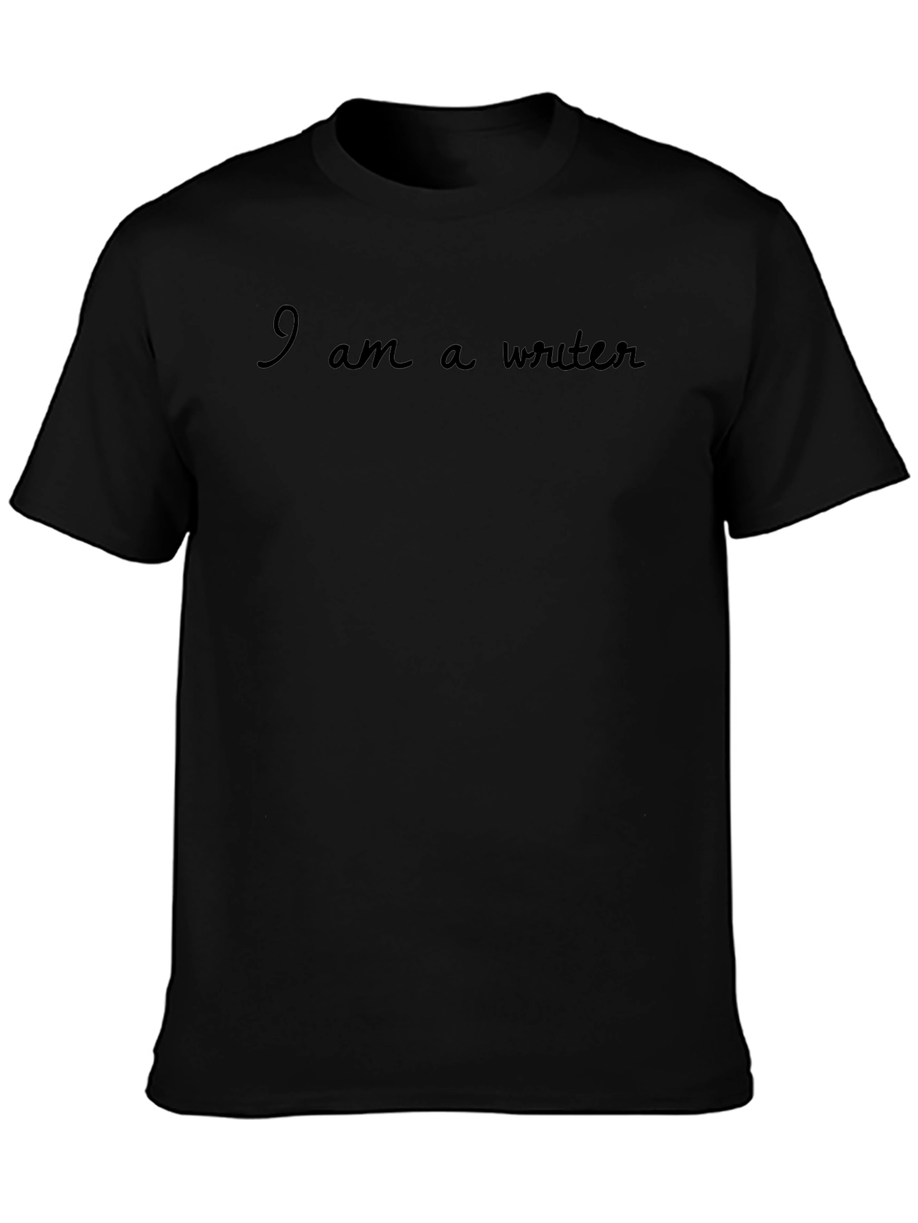 I am a Writer Black T-Shirt