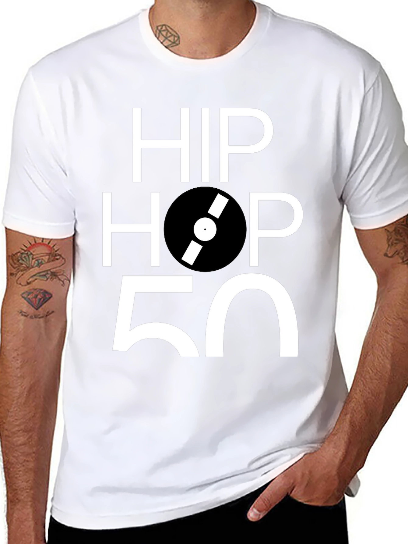 Hip Hop 50 T-Shirt - Black