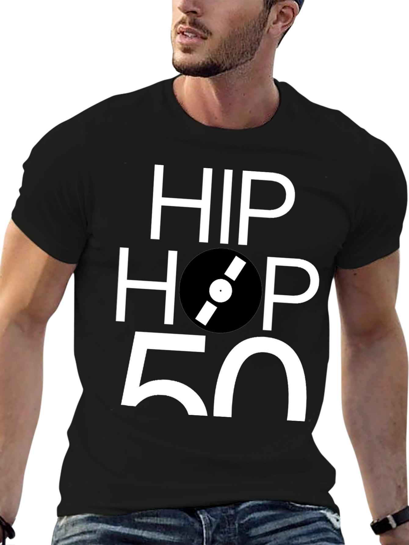 Hip Hop 50 T-Shirt - Black