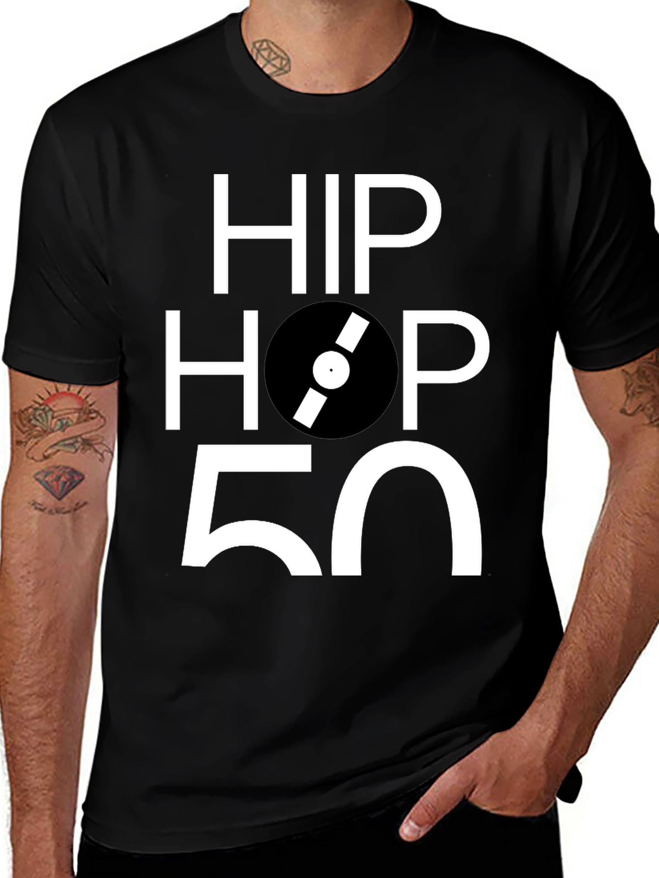 Hip Hop 50 T-Shirt - Black