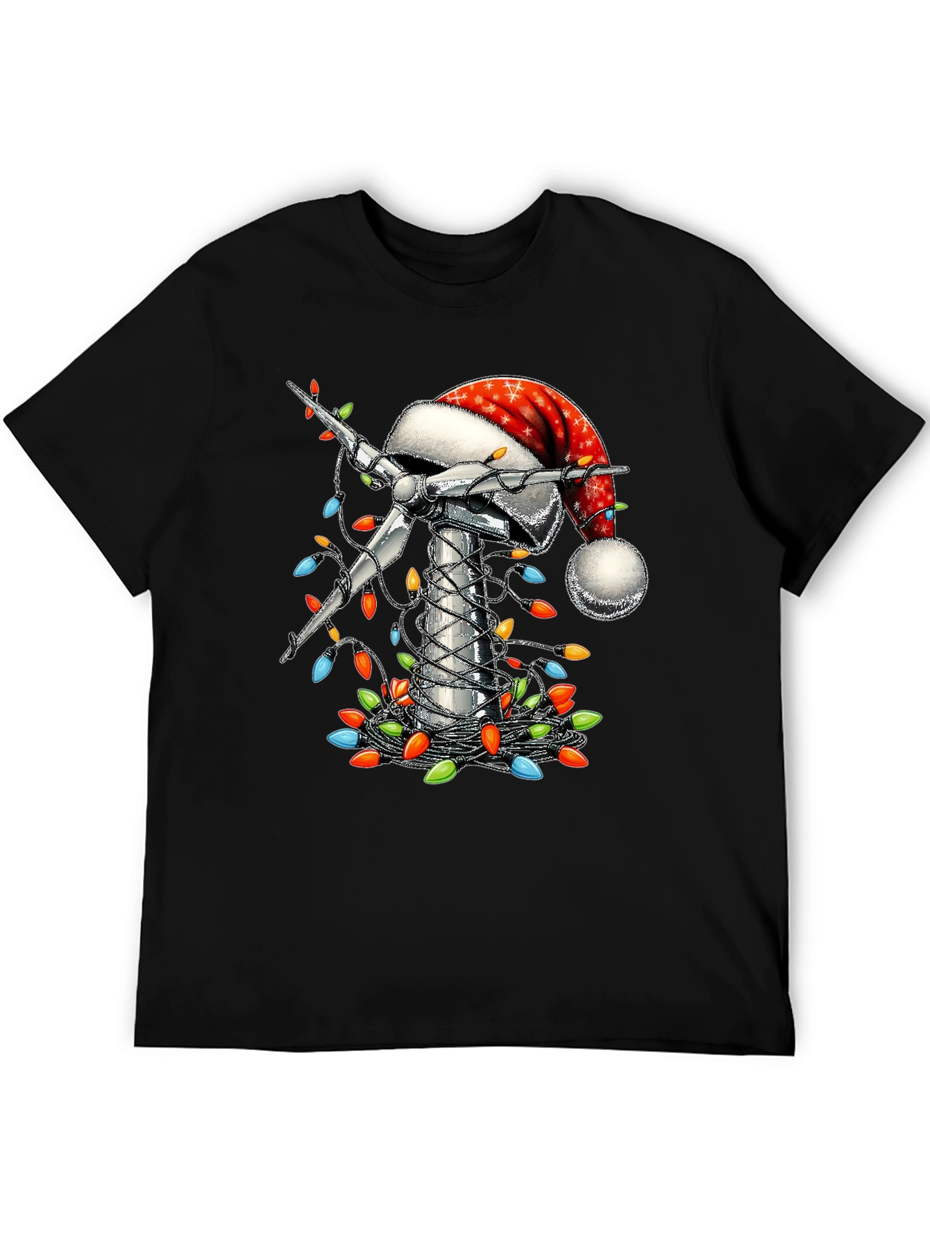 Christmas Wind Turbine T-Shirt