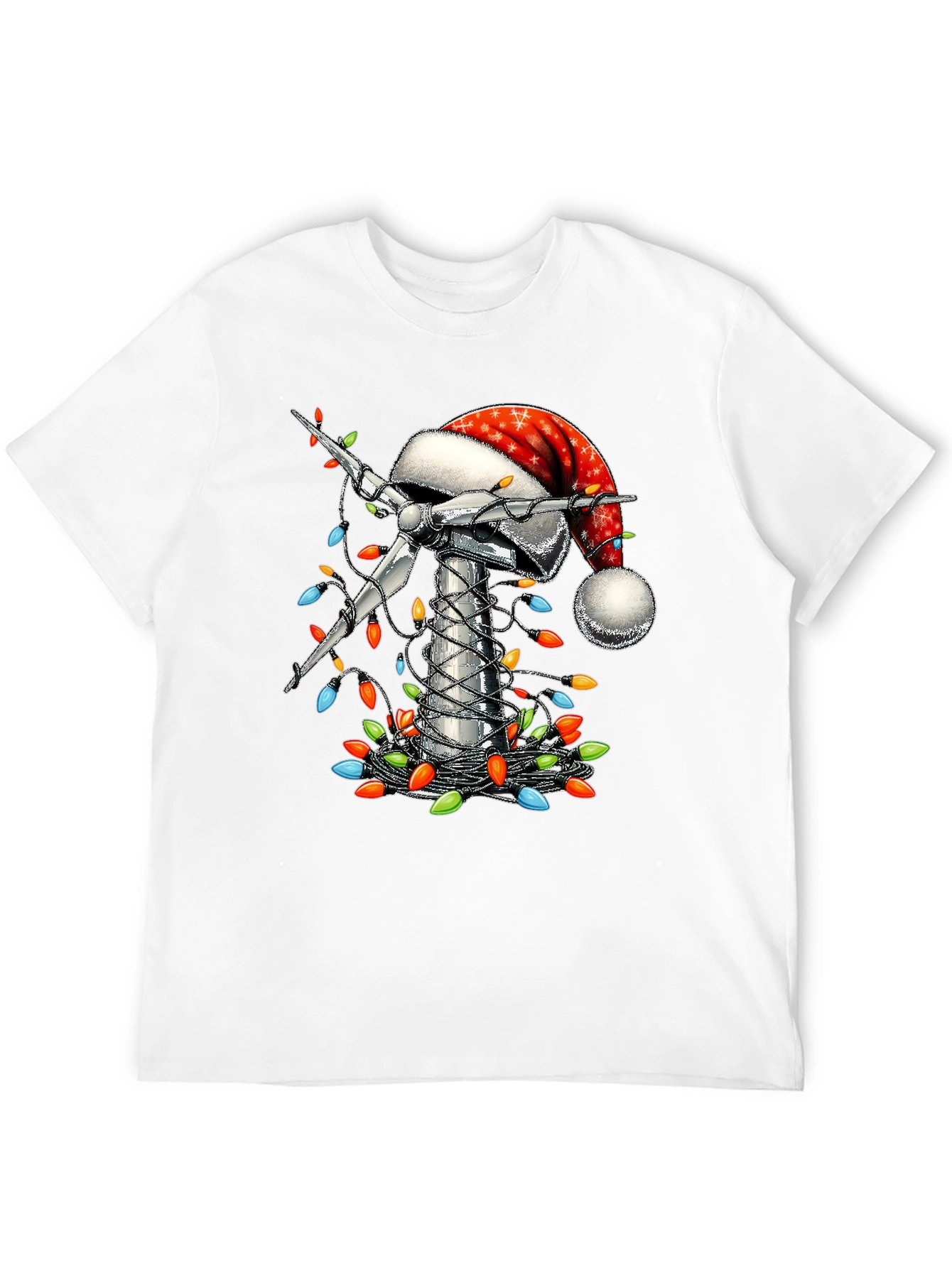 Christmas Wind Turbine T-Shirt