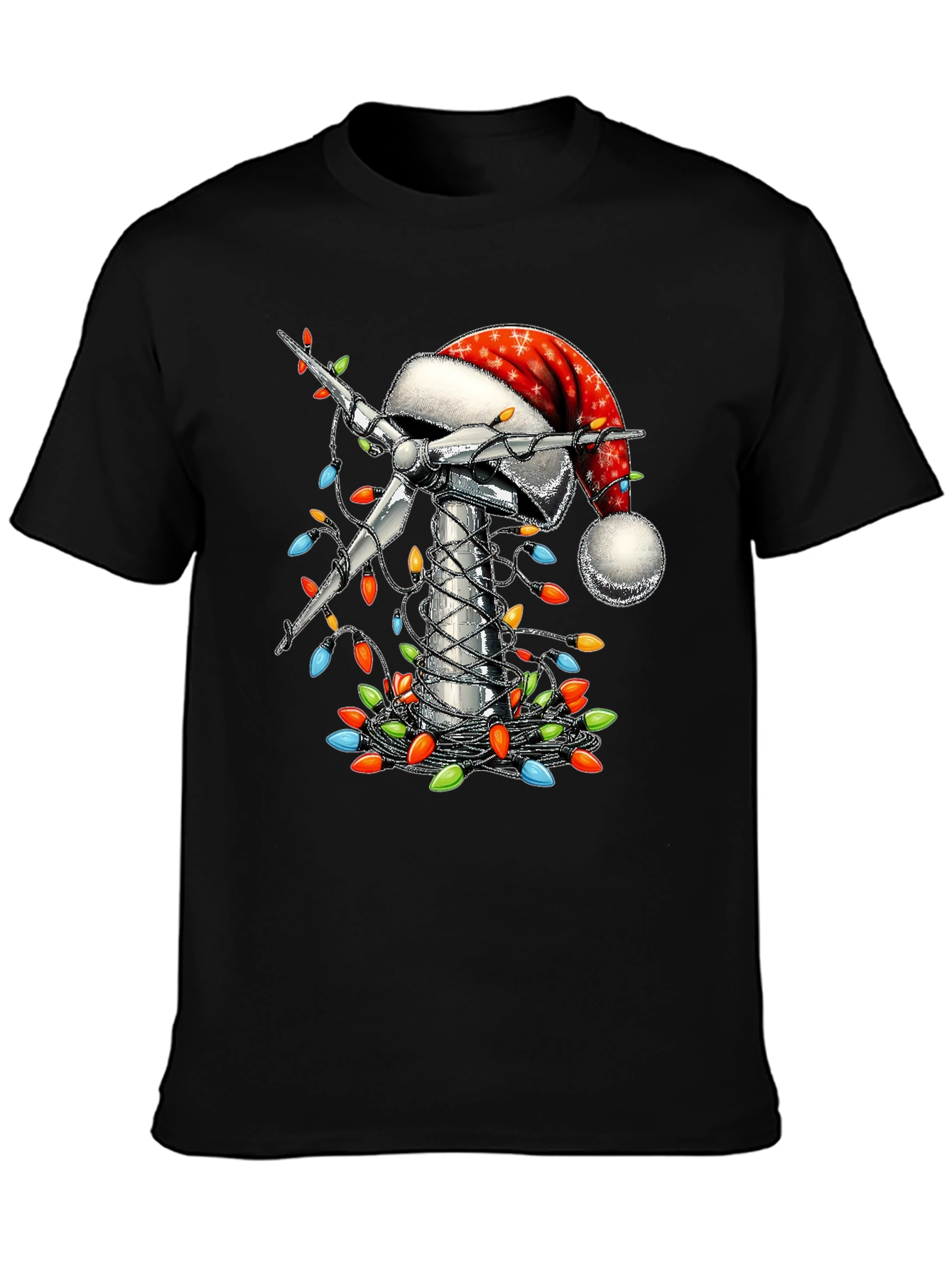 Christmas Wind Turbine T-Shirt