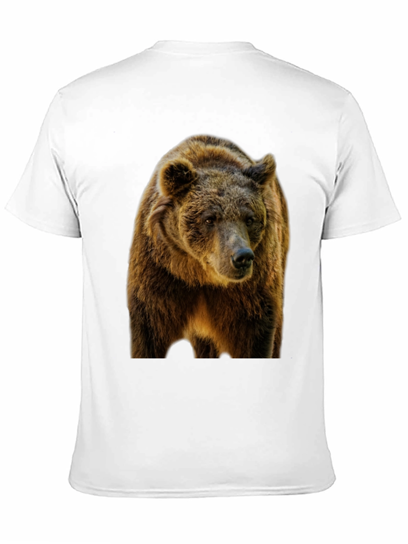 Grizzly Bear Graphic Black T-Shirt