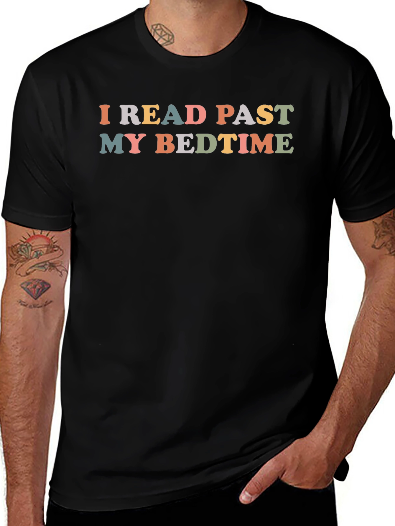 I Read Past My Bedtime Graphic Tee