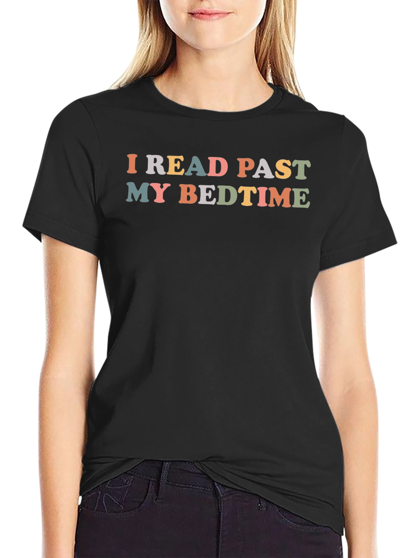 I Read Past My Bedtime Graphic Tee