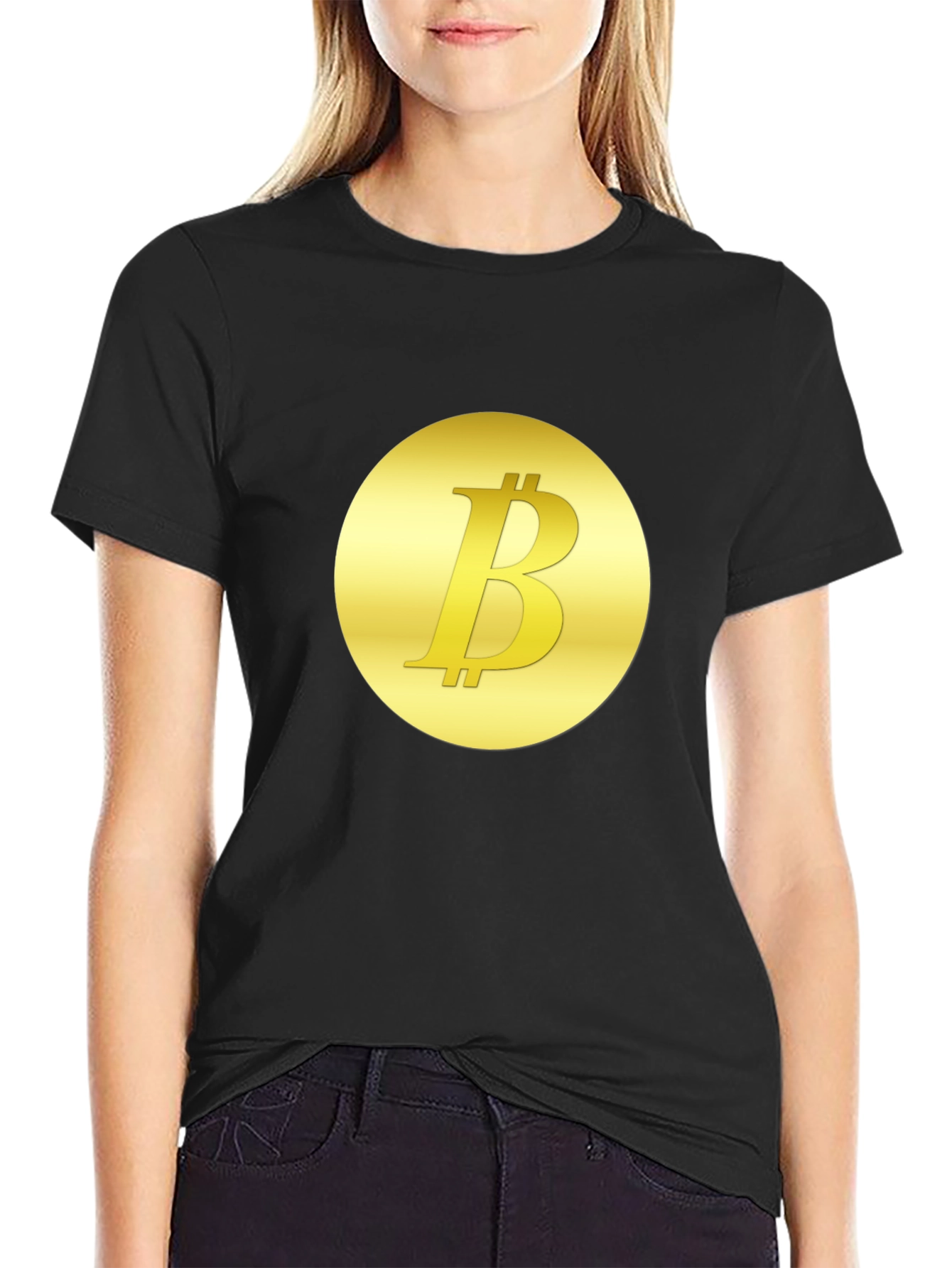 Bitcoin Logo T-Shirt - Crypto Currency Tee