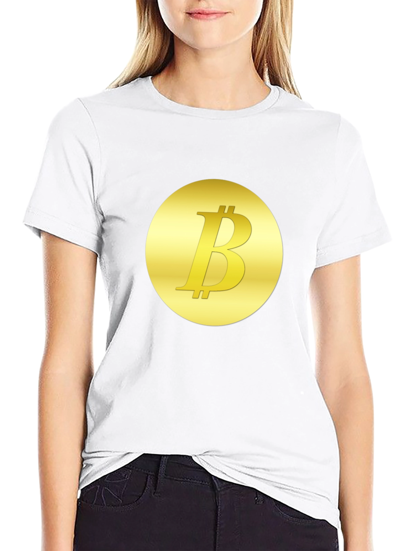 Bitcoin Logo T-Shirt - Crypto Currency Tee