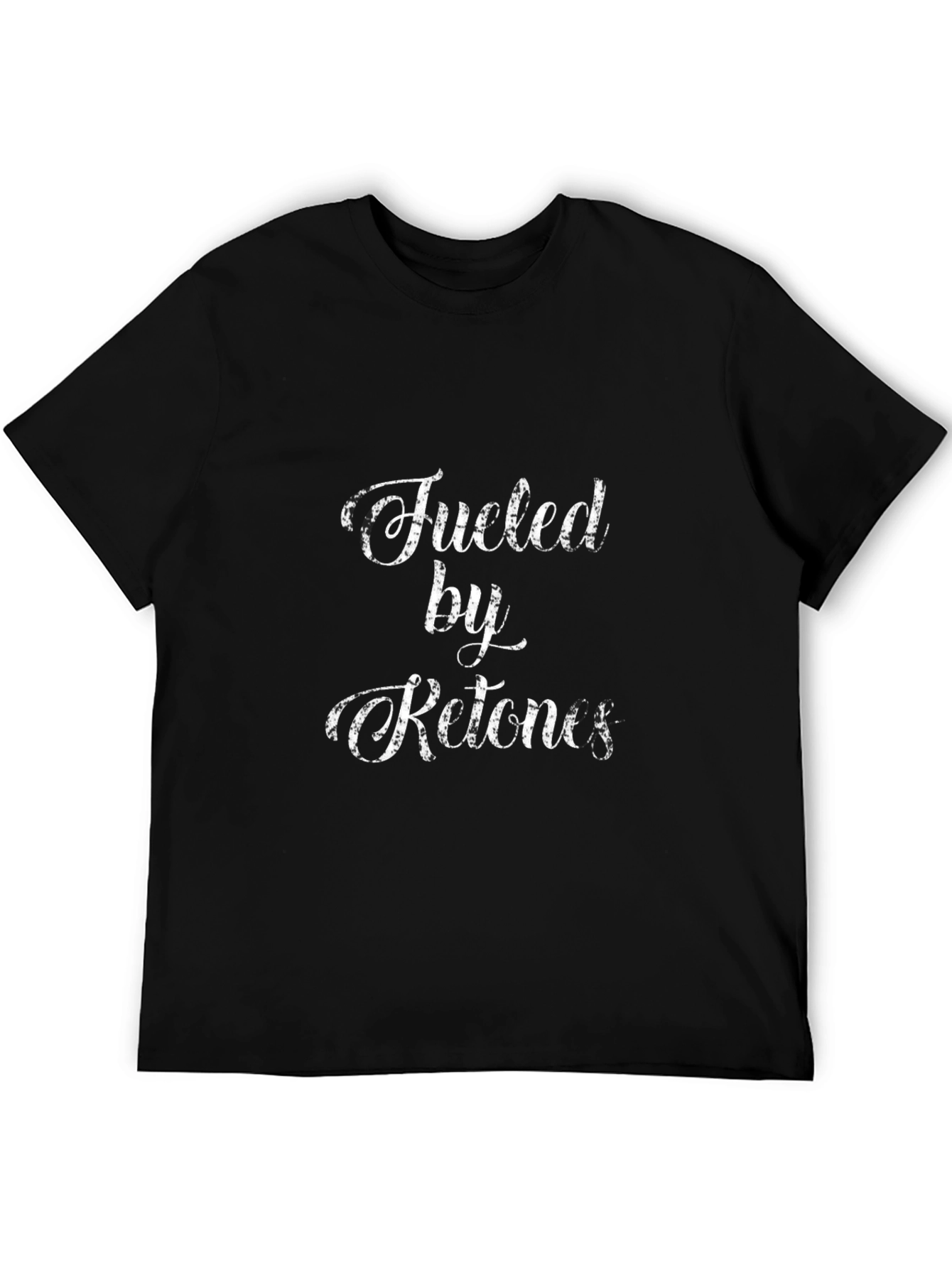 Fueled by Ketones Black Graphic T-Shirt