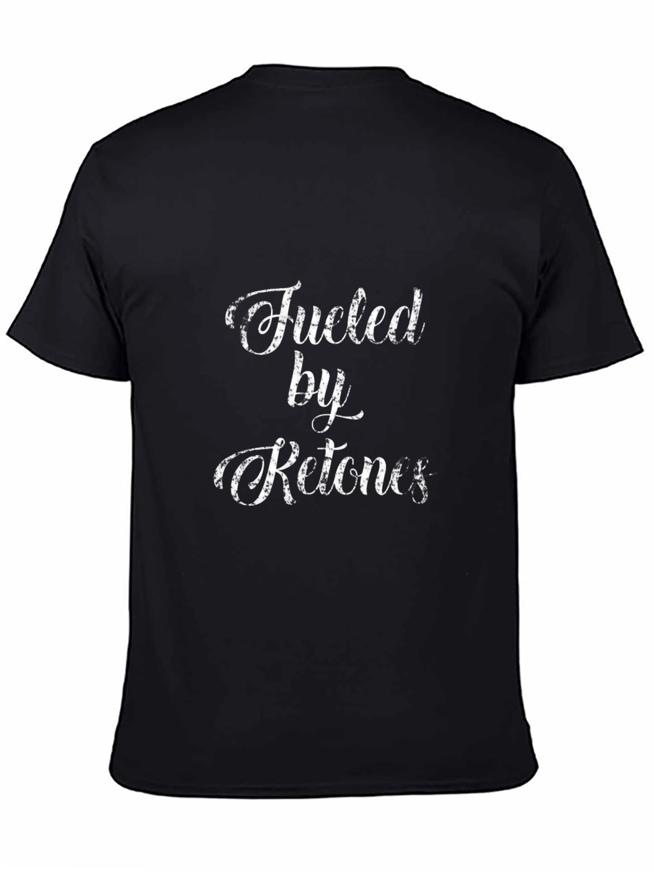 Fueled by Ketones Black Graphic T-Shirt