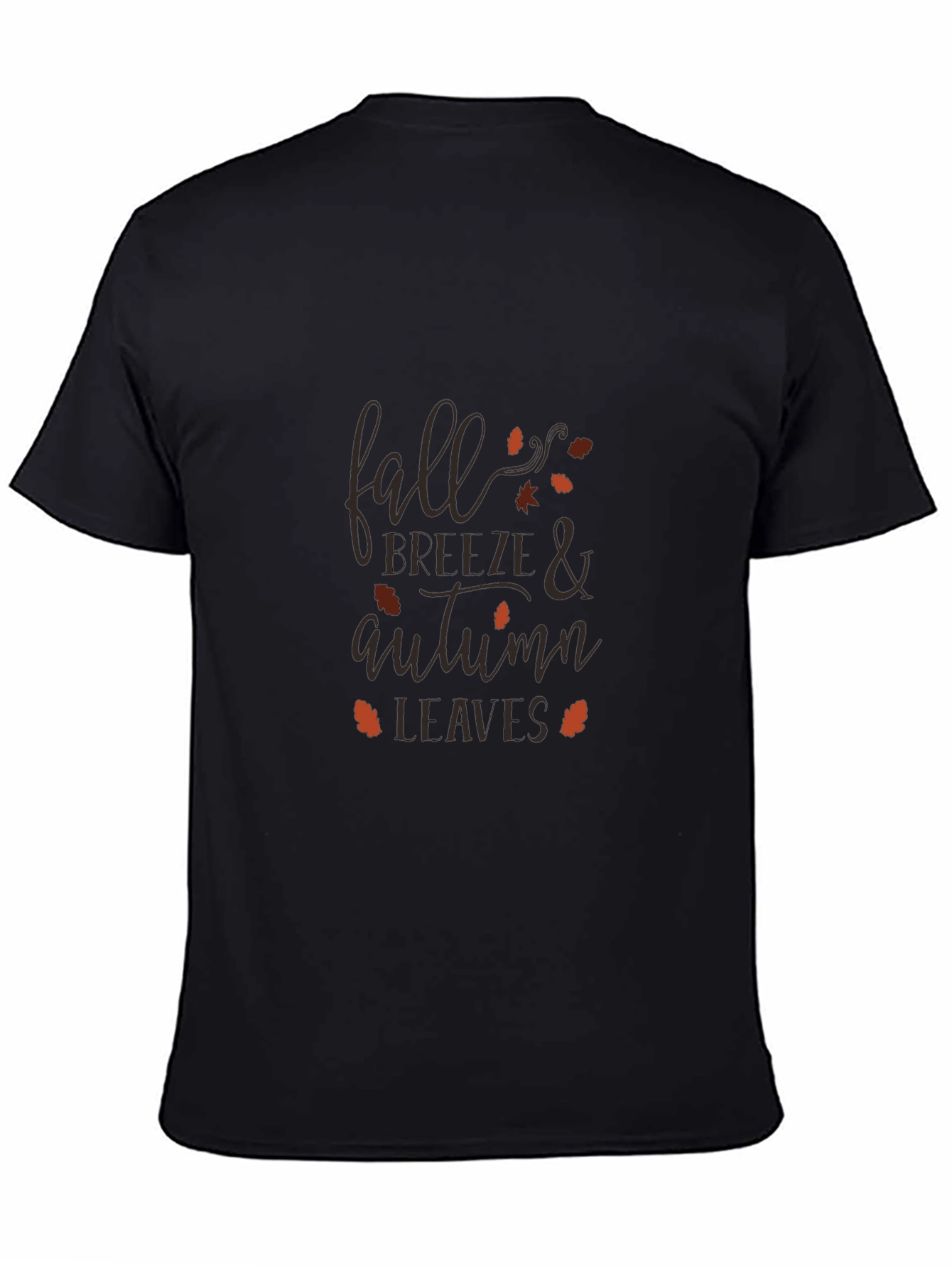 Fall Breeze & Autumn Leaves Graphic T-Shirt