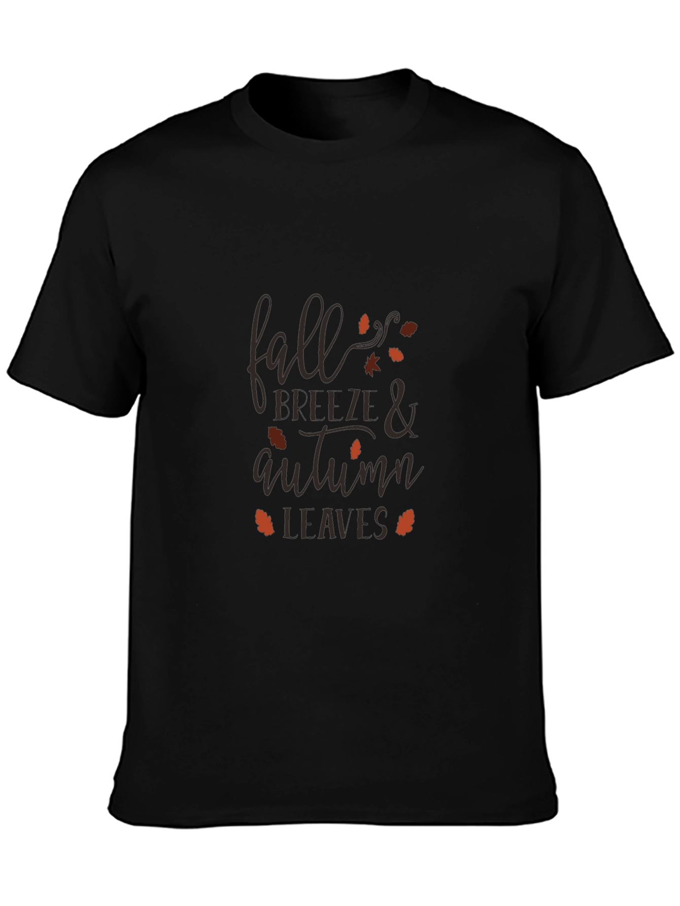 Fall Breeze & Autumn Leaves Graphic T-Shirt