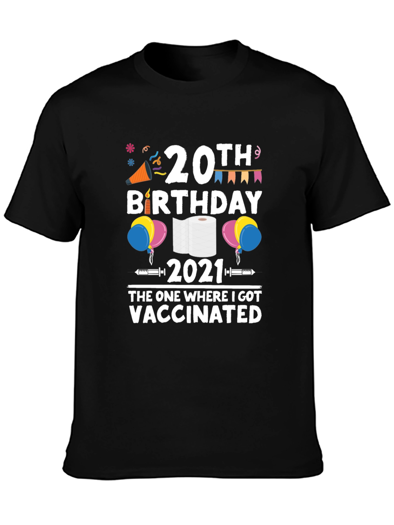 20th Birthday Vaccinated T-Shirt