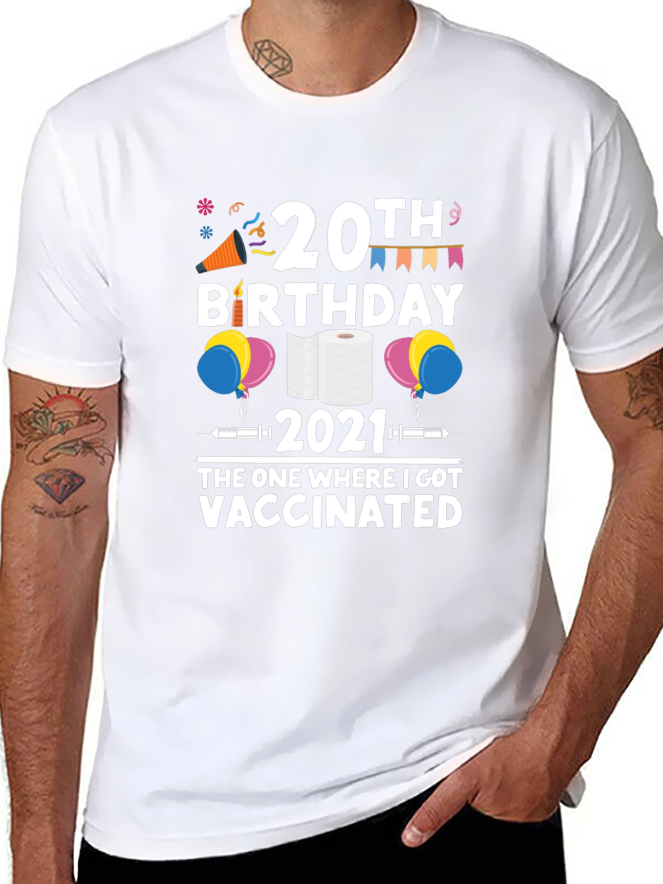 20th Birthday Vaccinated T-Shirt