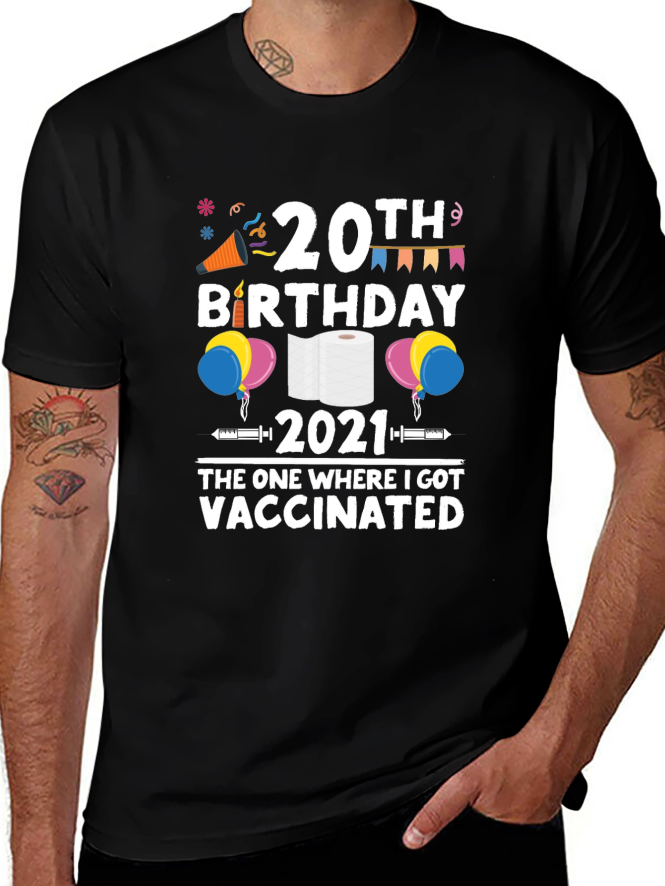 20th Birthday Vaccinated T-Shirt