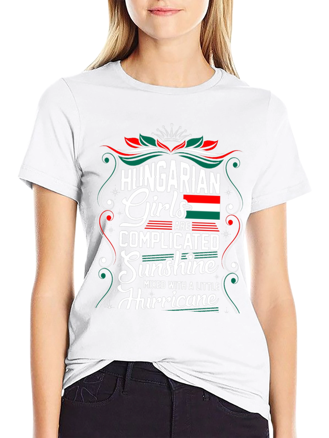 Hungarian Girls T-Shirt - Complicated Sunshine Hurricane
