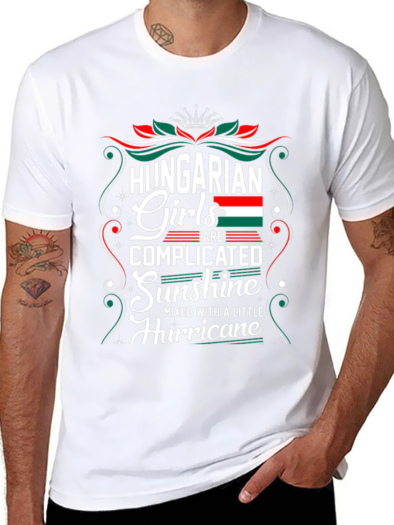 Hungarian Girls T-Shirt - Complicated Sunshine Hurricane