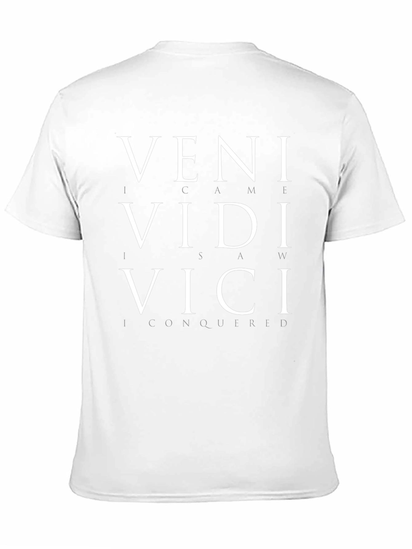 Veni Vidi Vici T-Shirt - Roman Empire Tee