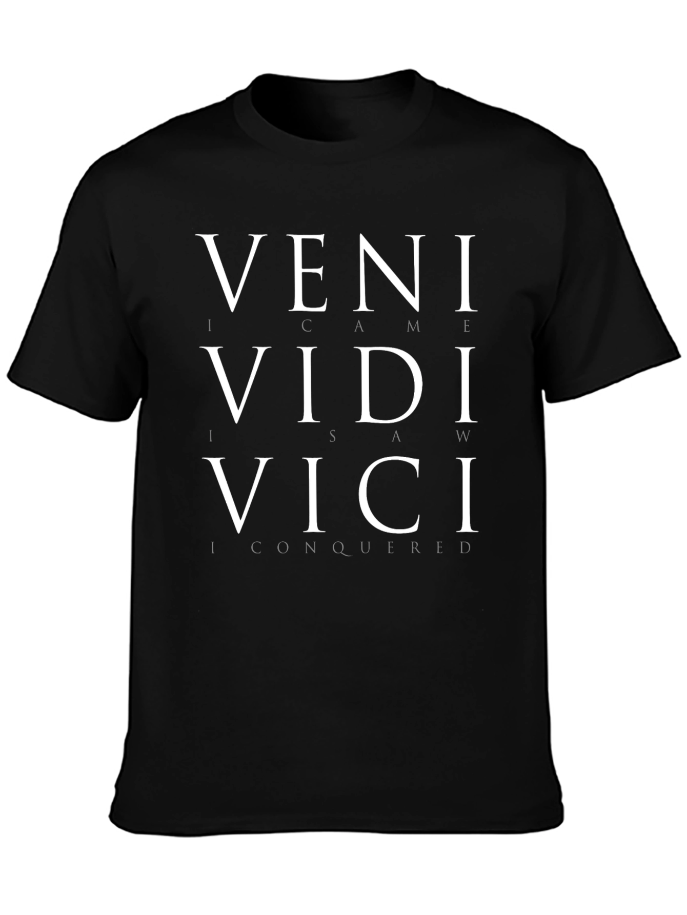 Veni Vidi Vici T-Shirt - Roman Empire Tee