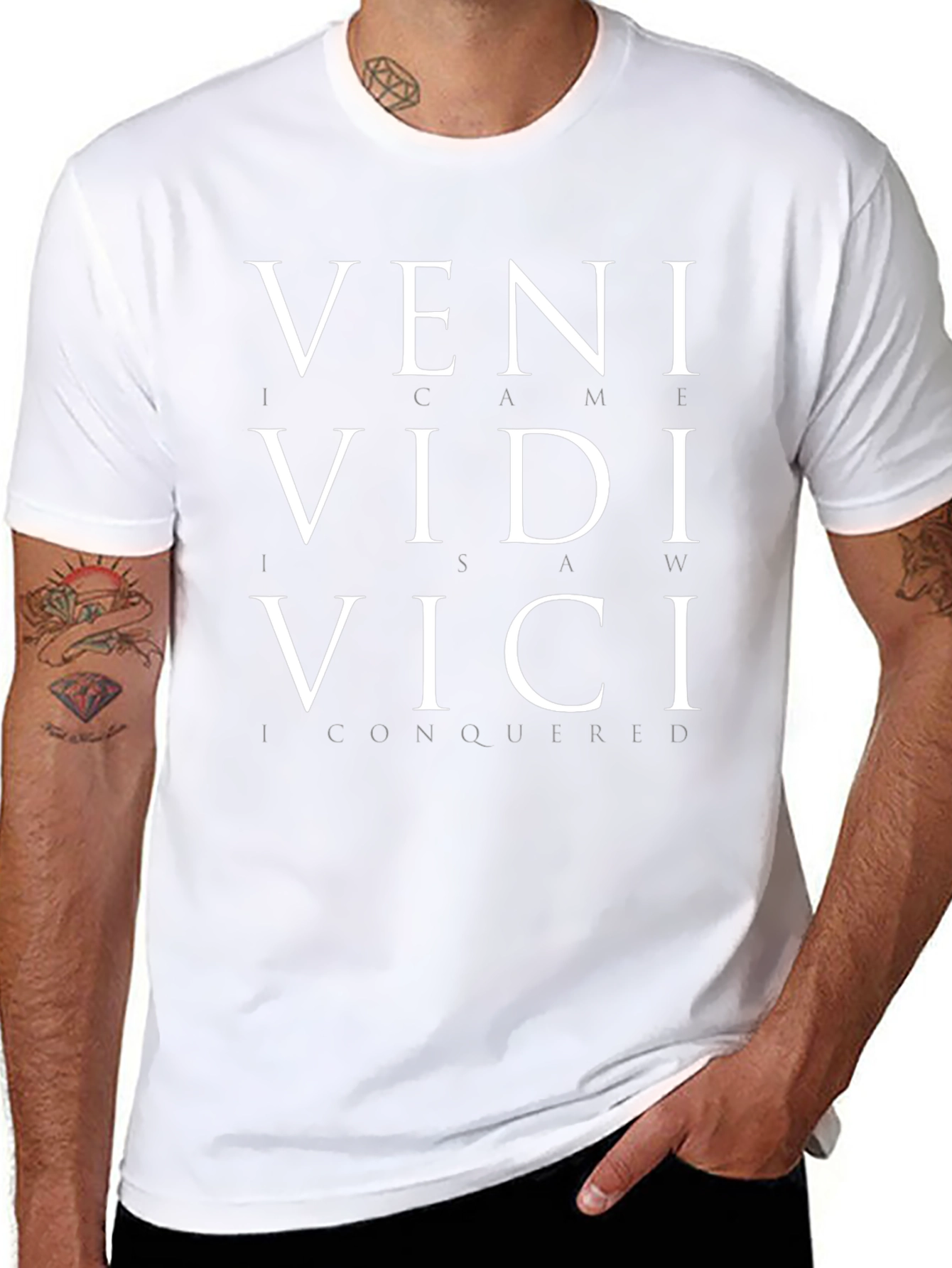 Veni Vidi Vici T-Shirt - Roman Empire Tee