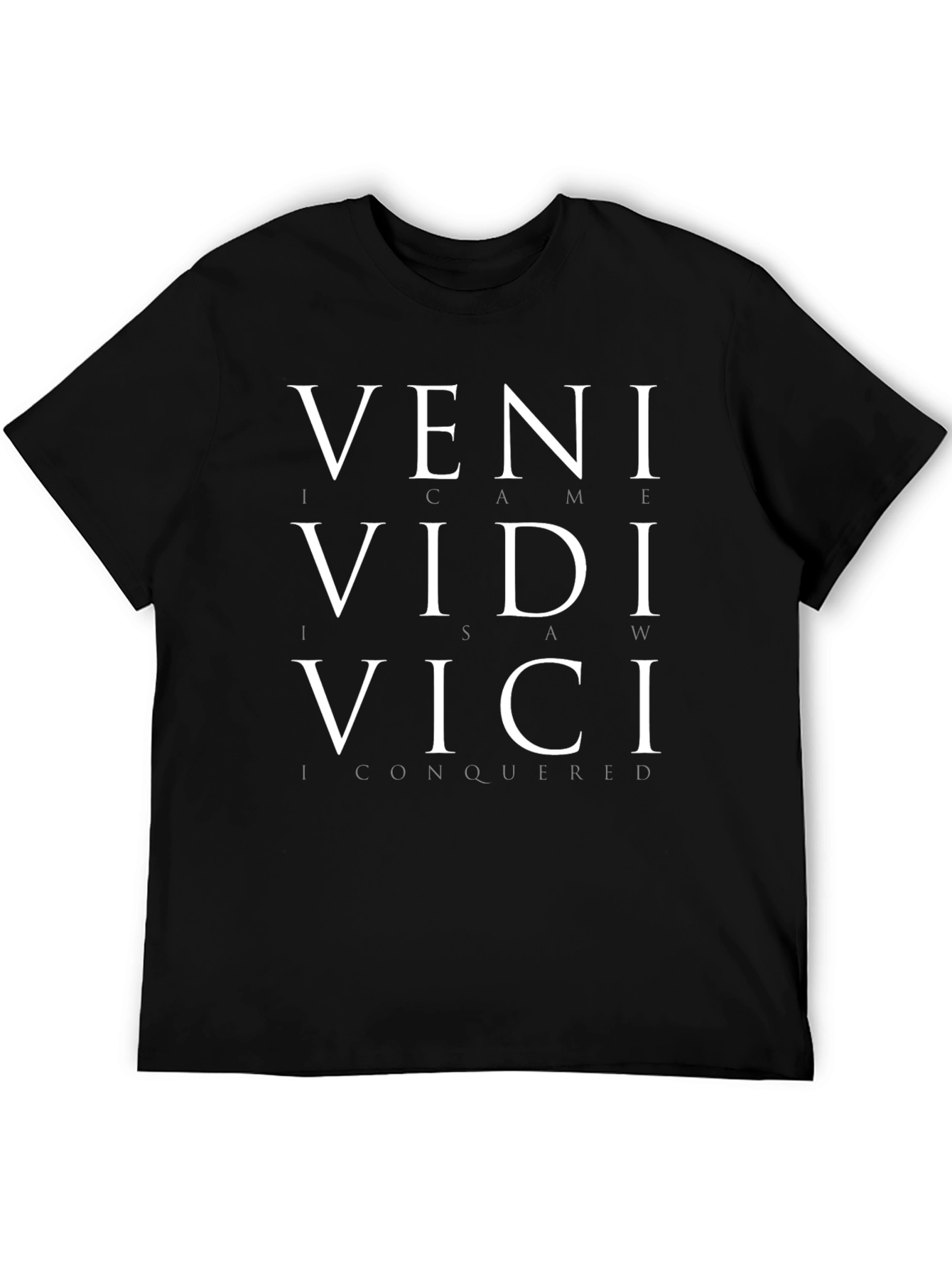 Veni Vidi Vici T-Shirt - Roman Empire Tee