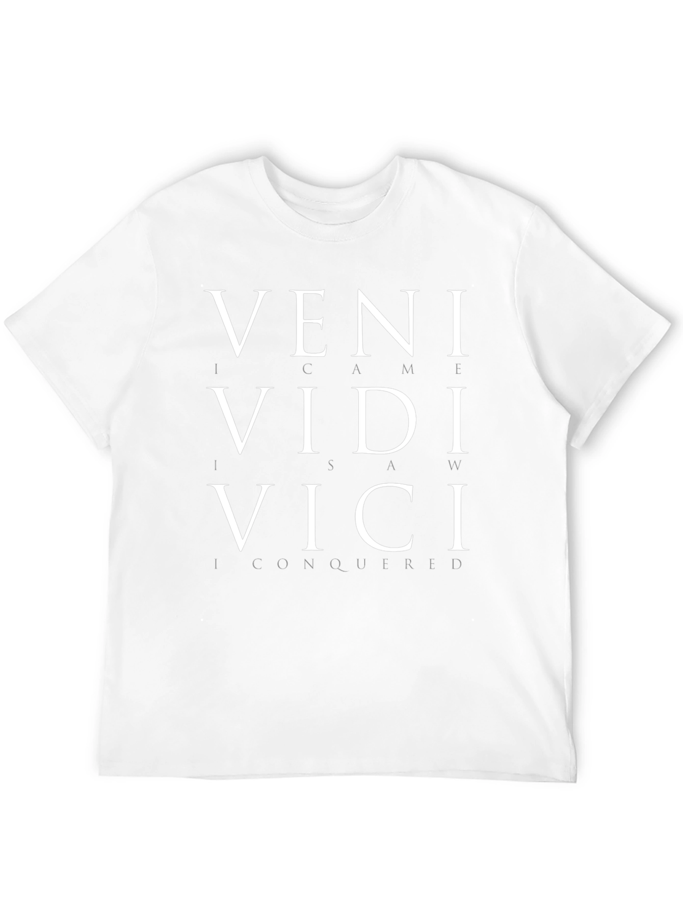 Veni Vidi Vici T-Shirt - Roman Empire Tee