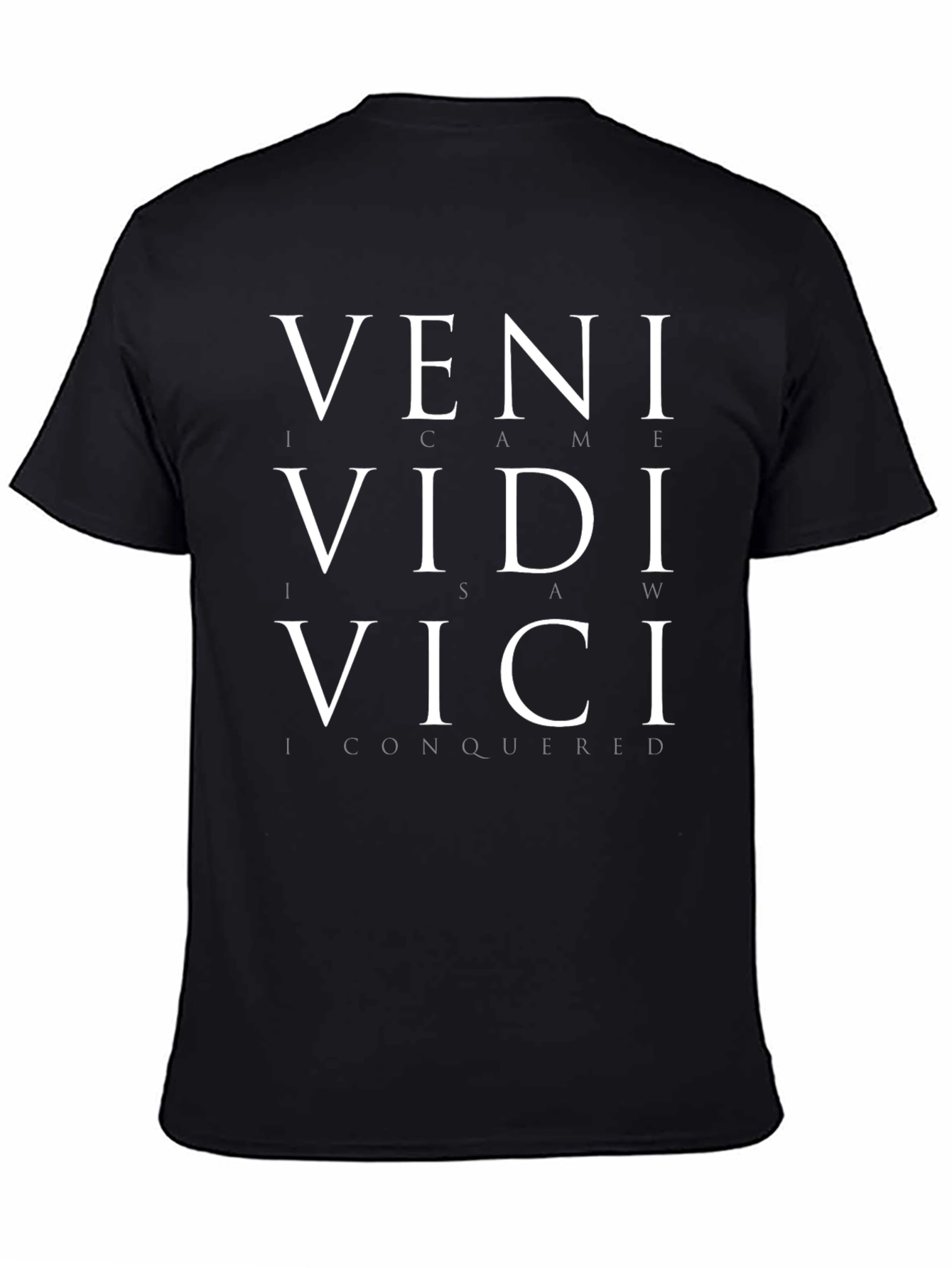 Veni Vidi Vici T-Shirt - Roman Empire Tee