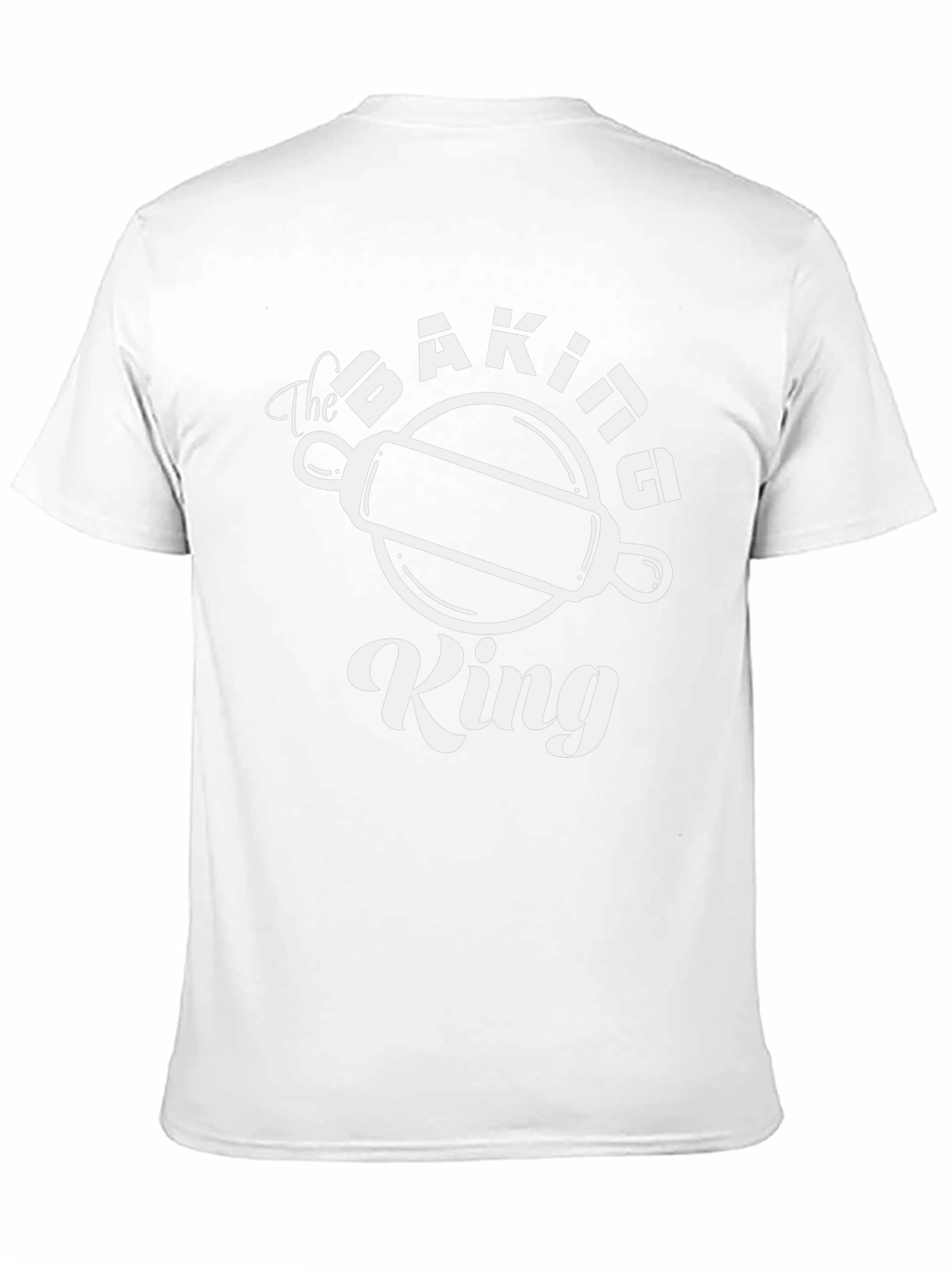 The Baking King T-Shirt - Black Graphic Tee