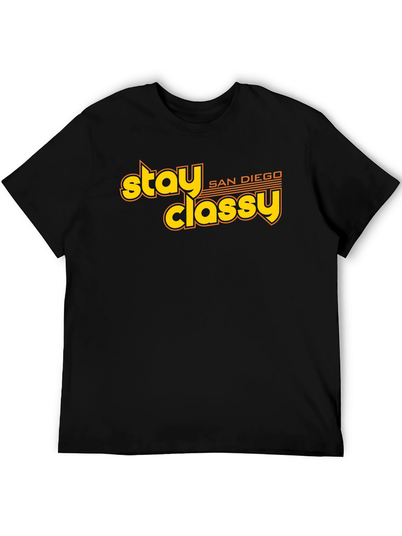 Stay Classy San Diego T-Shirt - Black