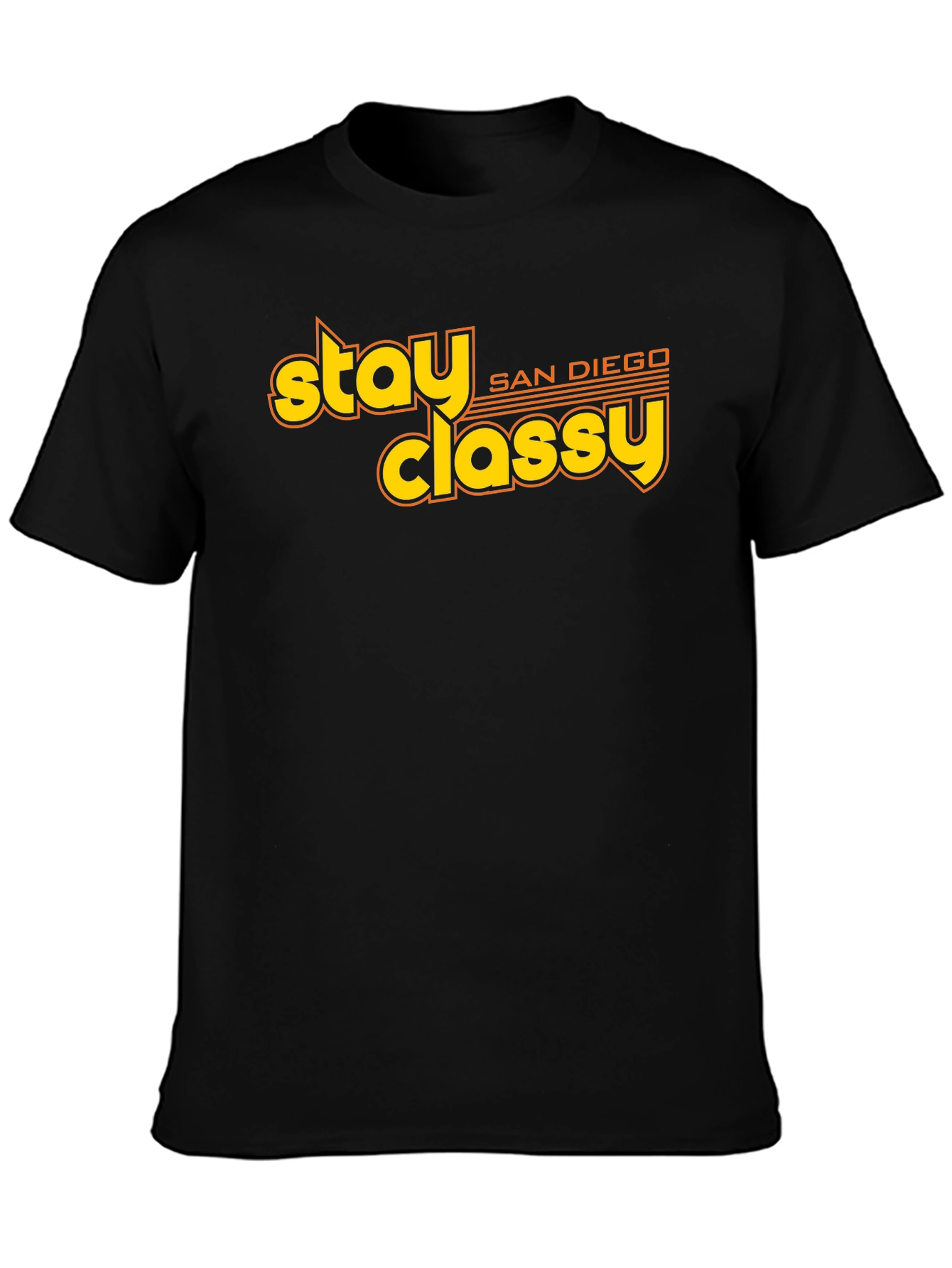 Stay Classy San Diego T-Shirt - Black