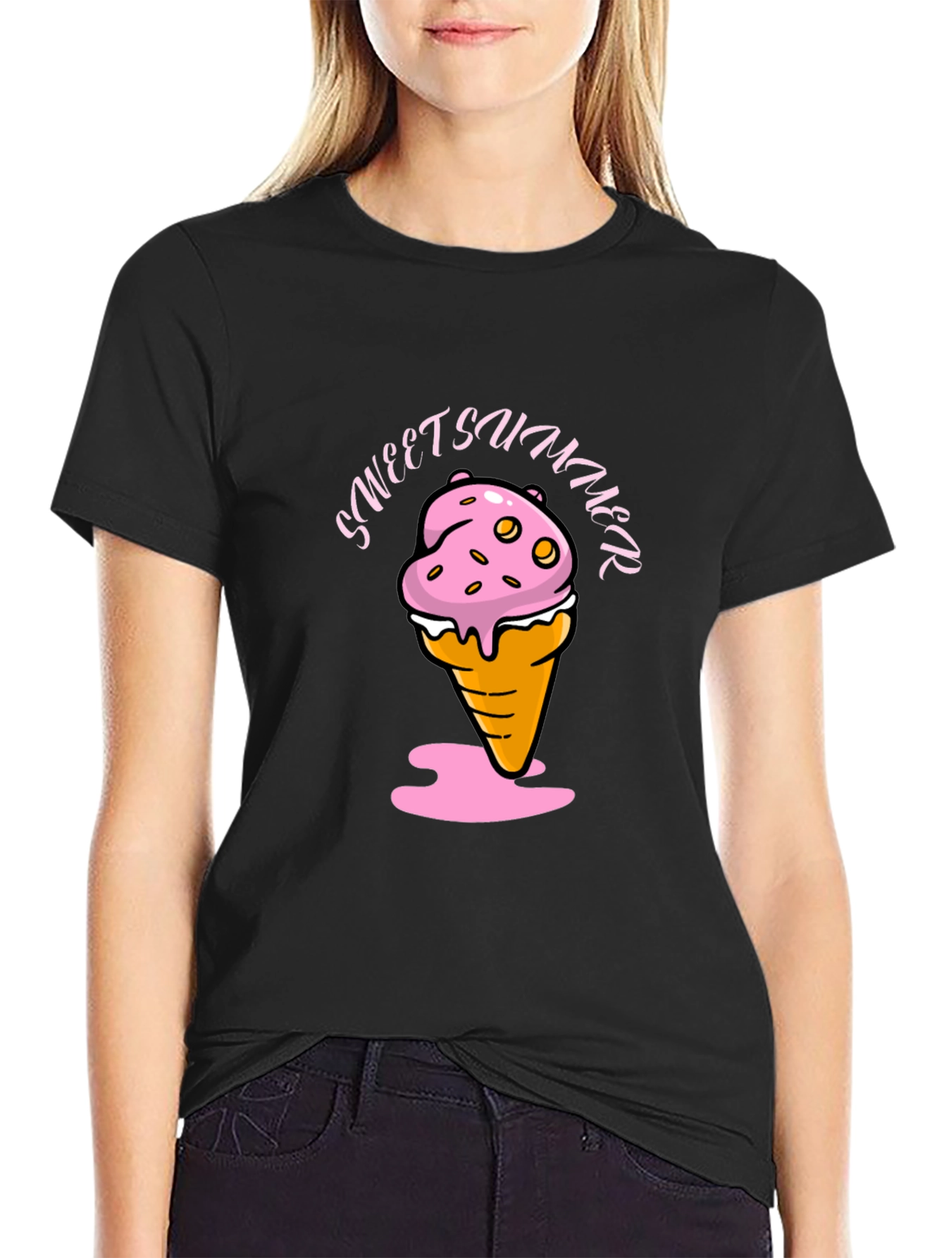 Sweet Summer Ice Cream Graphic Tee