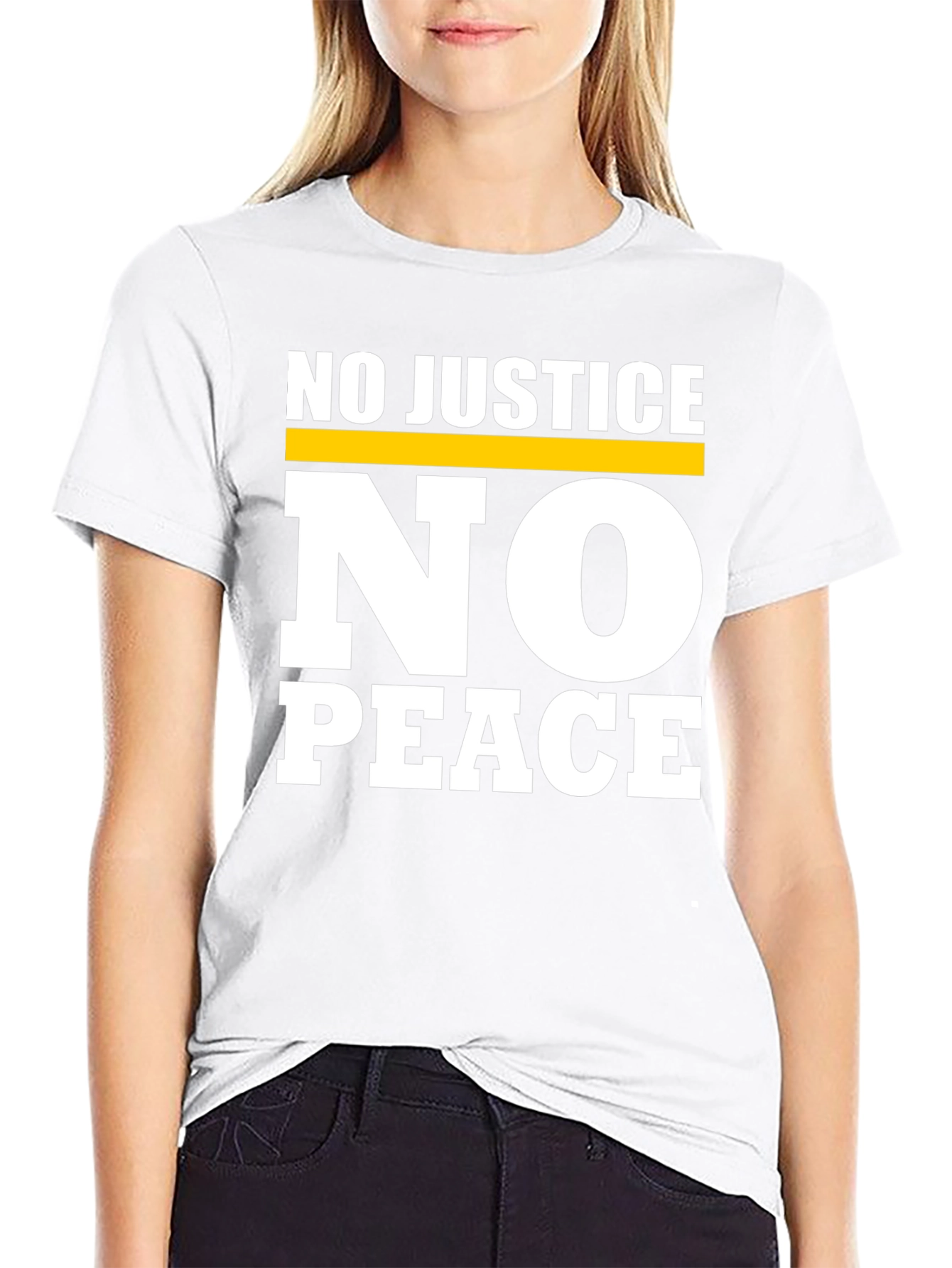 No Justice No Peace Graphic Tee