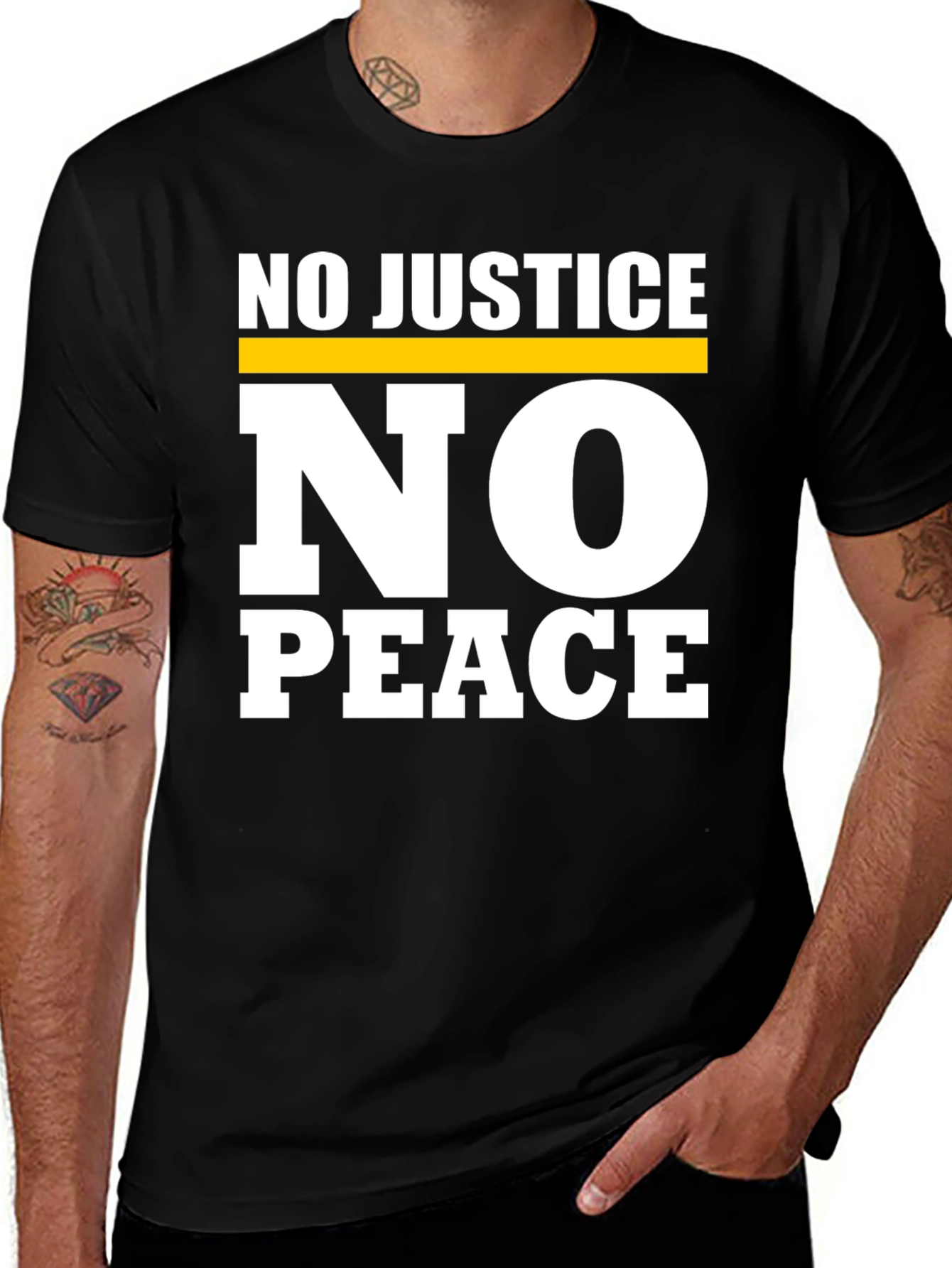 No Justice No Peace Graphic Tee