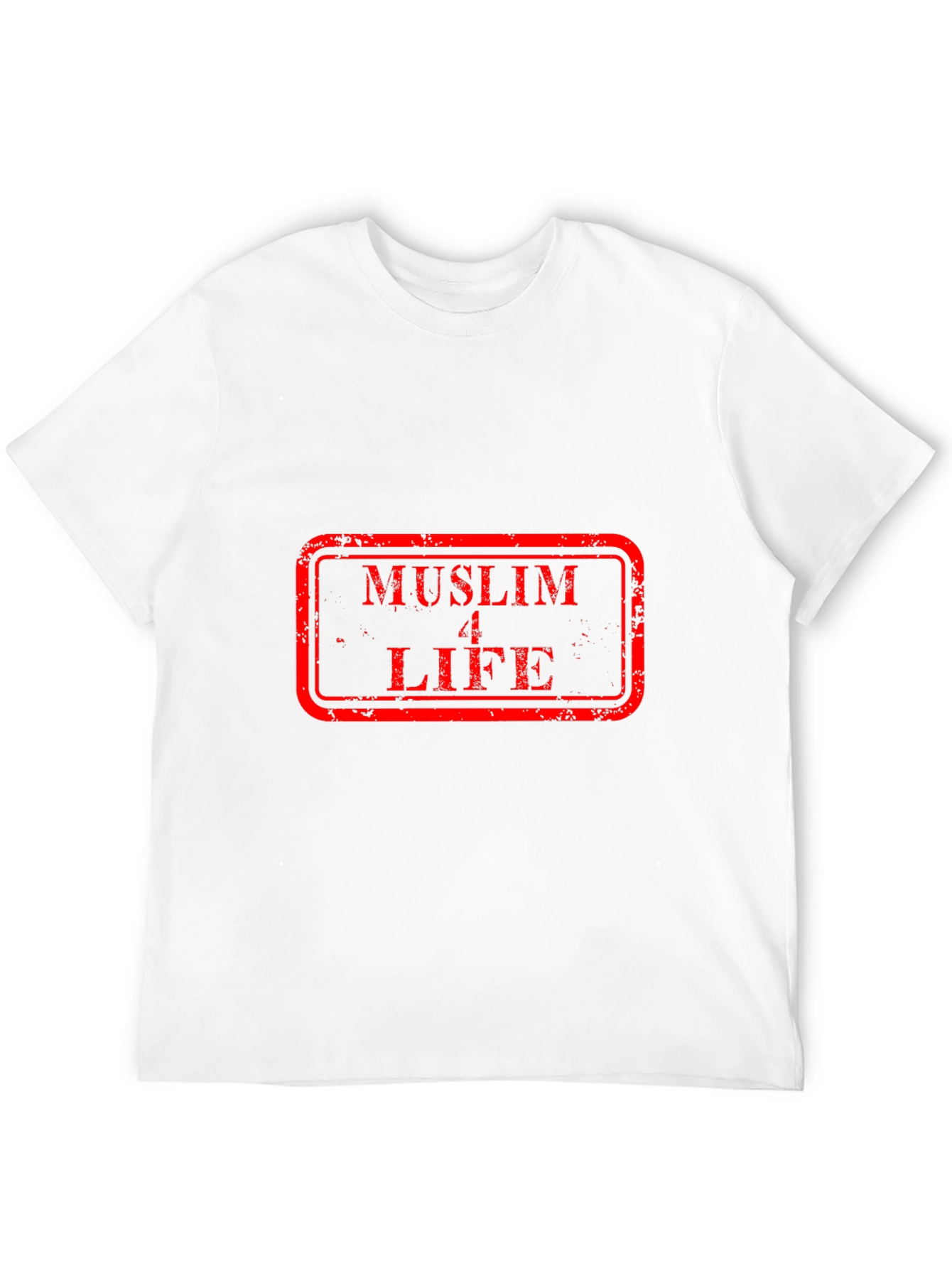 Muslim 4 Life Graphic Tee - Black Cotton T-Shirt