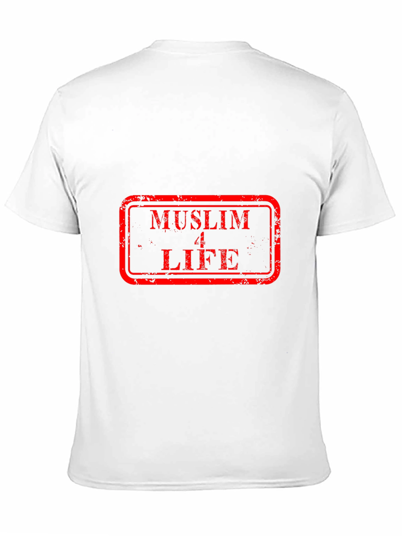 Muslim 4 Life Graphic Tee - Black Cotton T-Shirt