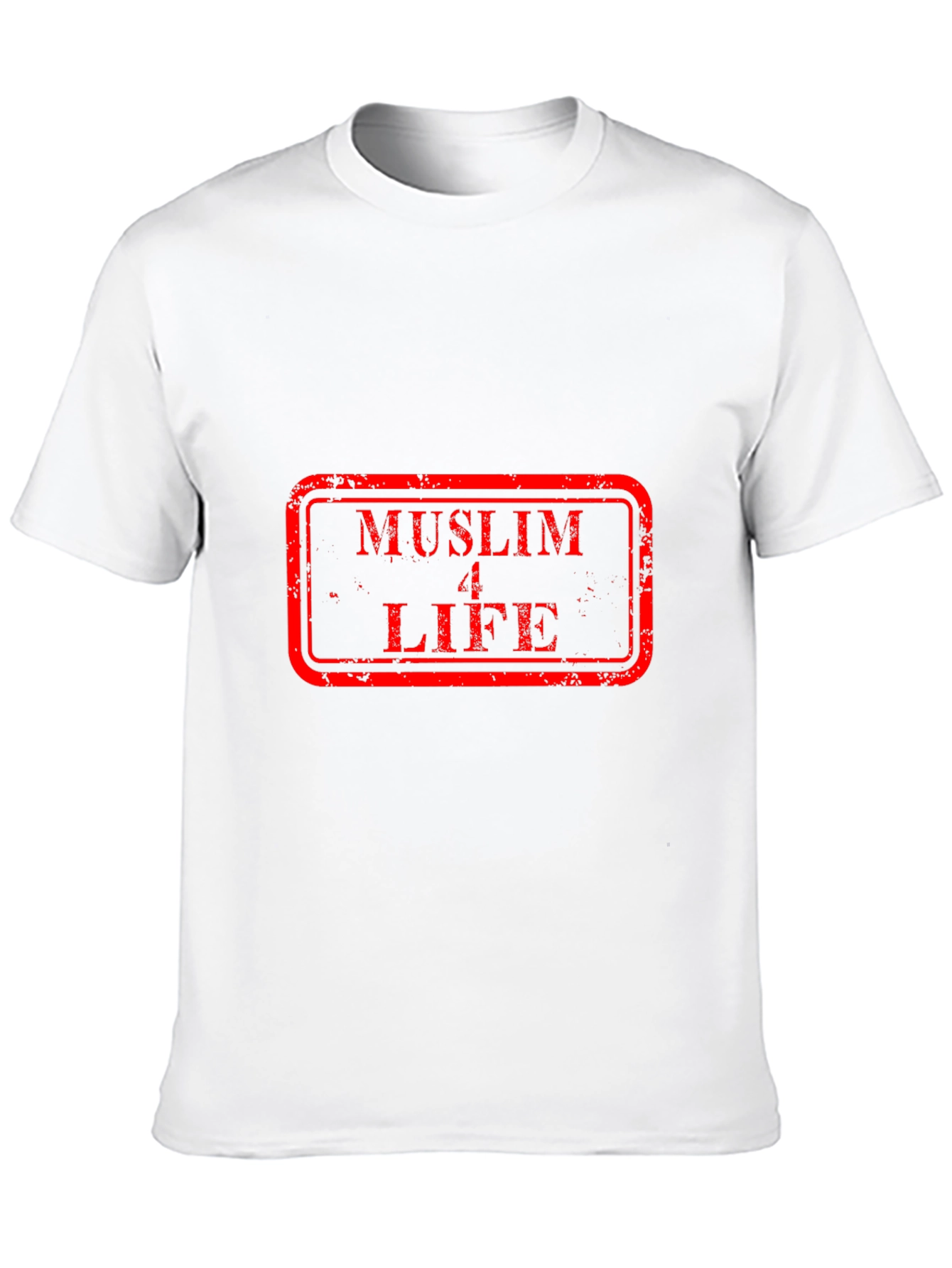 Muslim 4 Life Graphic Tee - Black Cotton T-Shirt