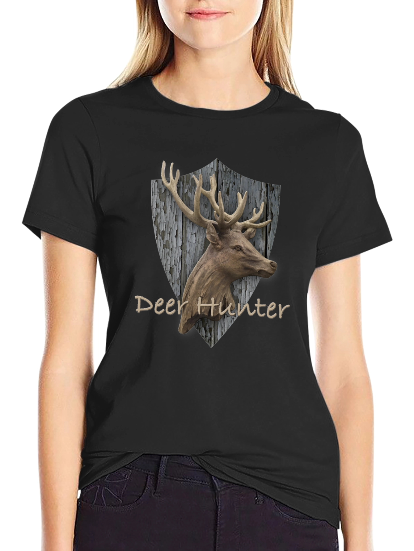 Deer Hunter Graphic Tee - Stylish & Comfortable