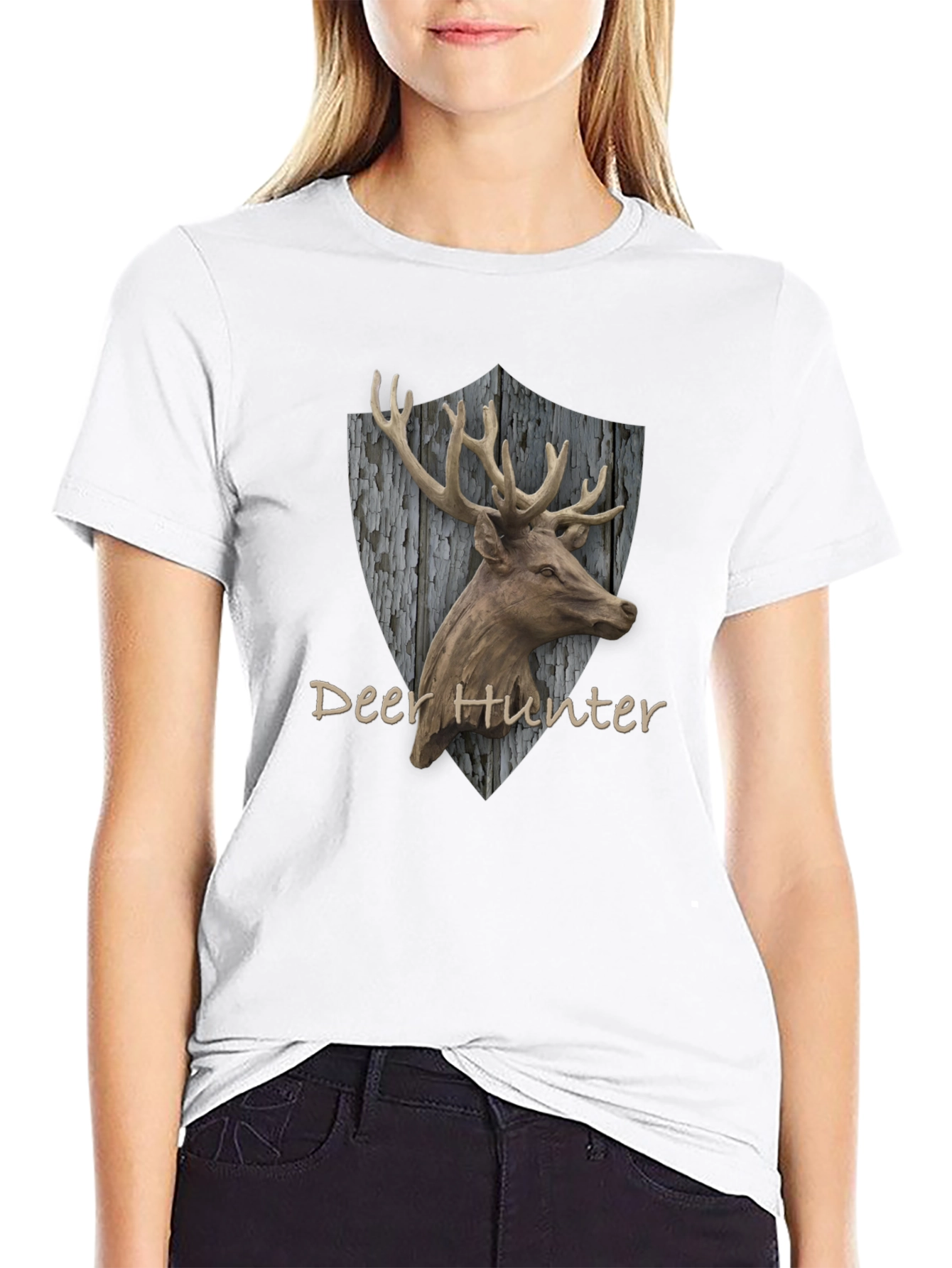 Deer Hunter Graphic Tee - Stylish & Comfortable