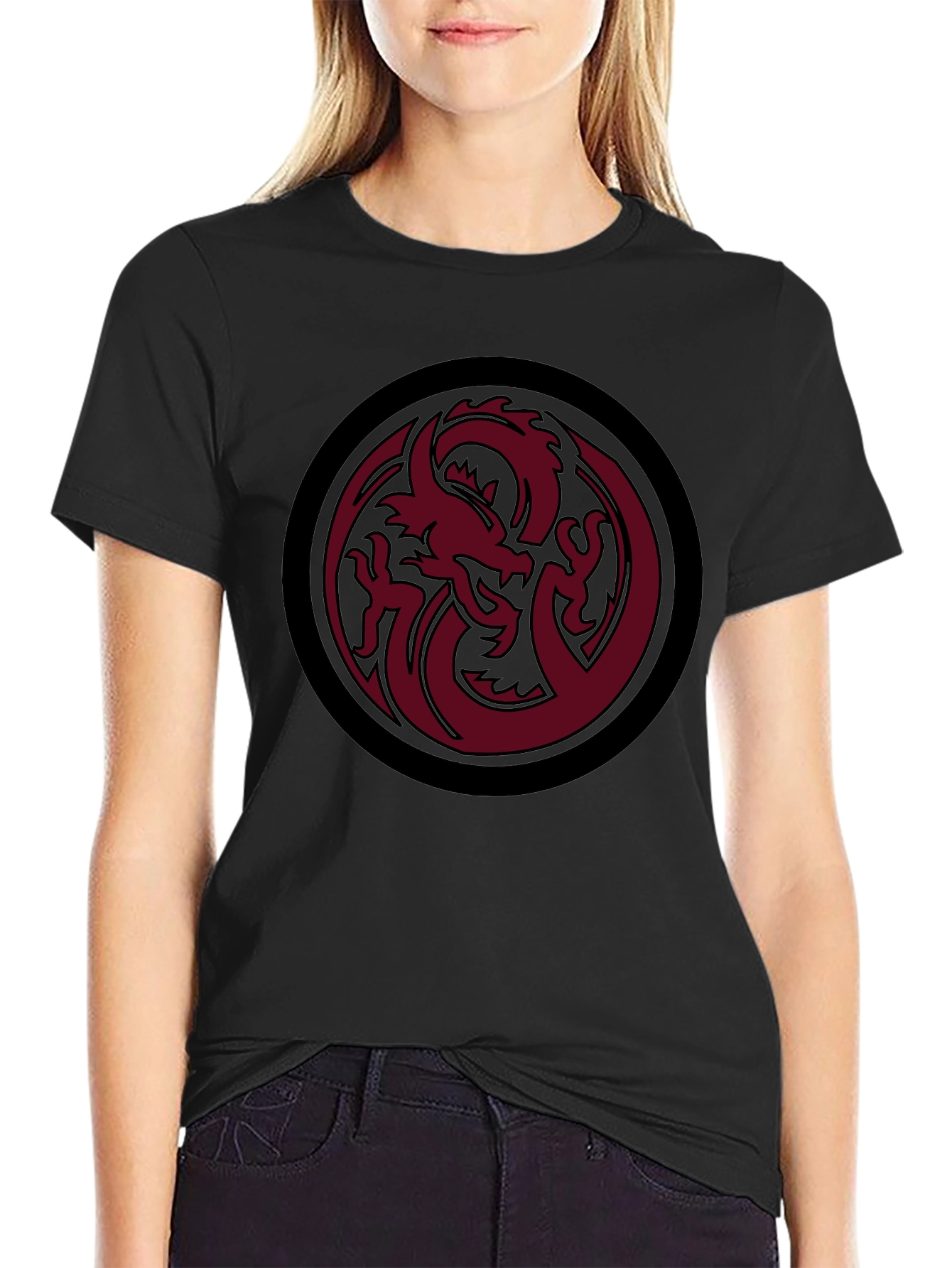 Dragon Circle Graphic Tee