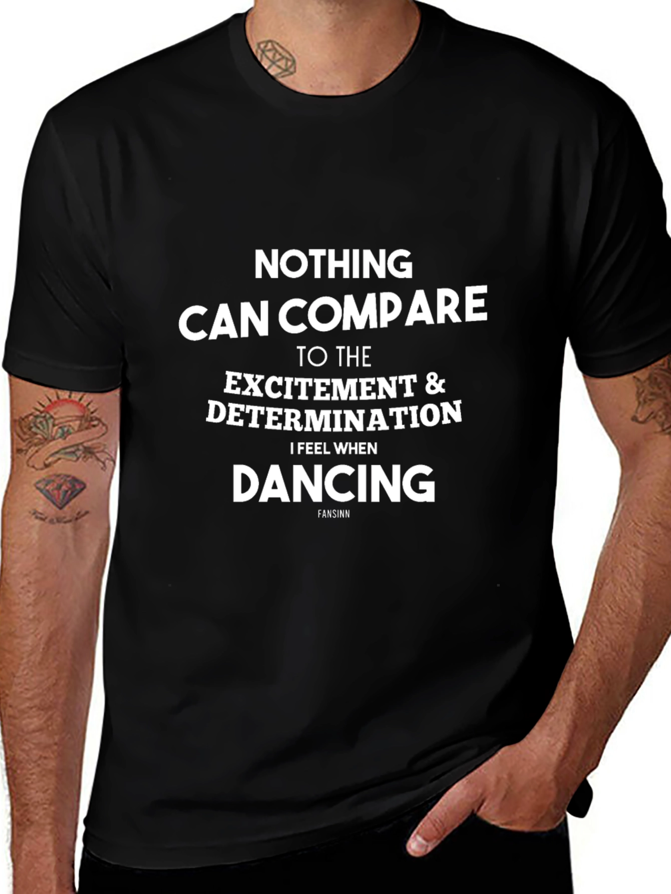 Dancing Excitement Black Tee