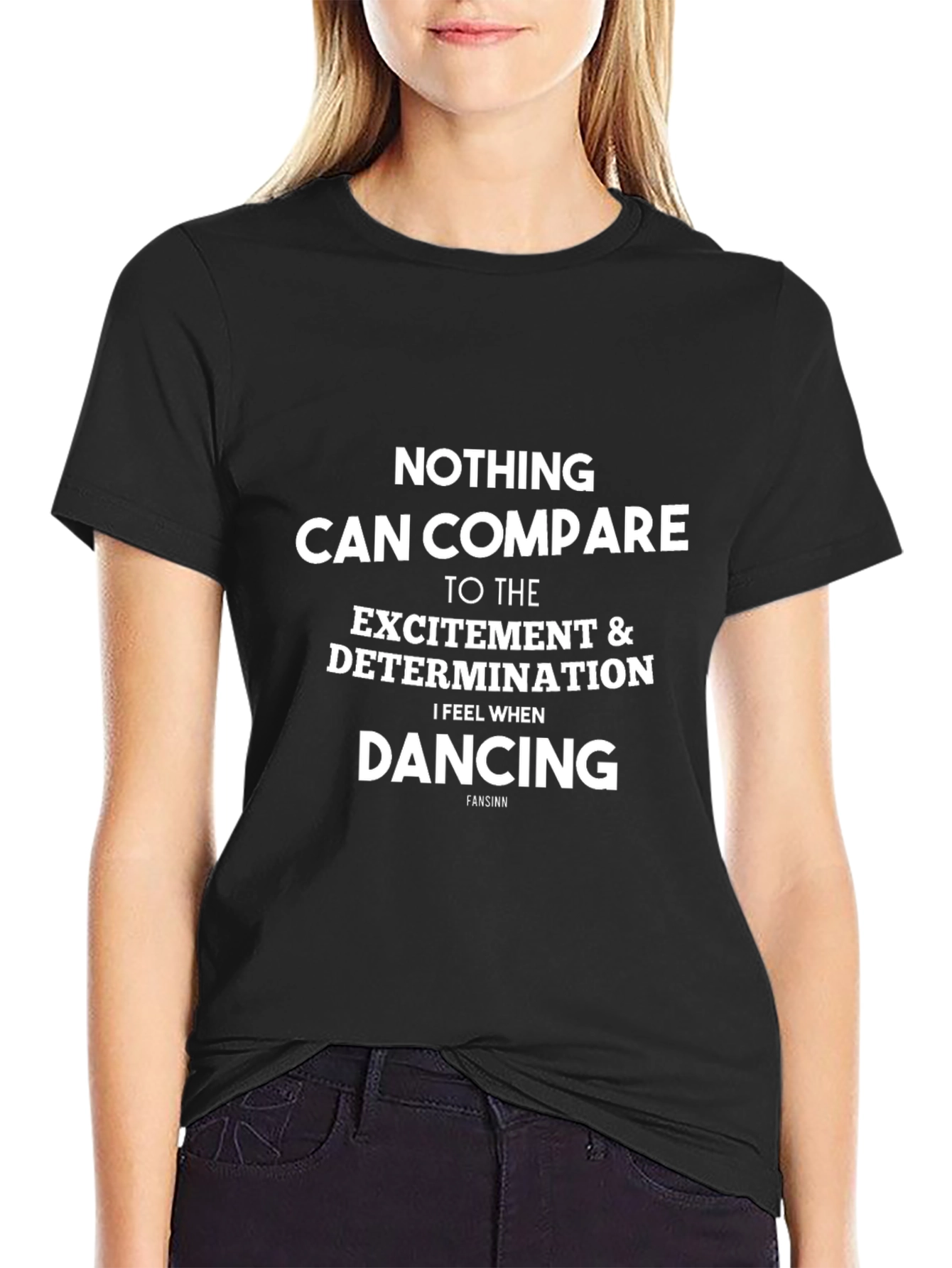 Dancing Excitement Black Tee