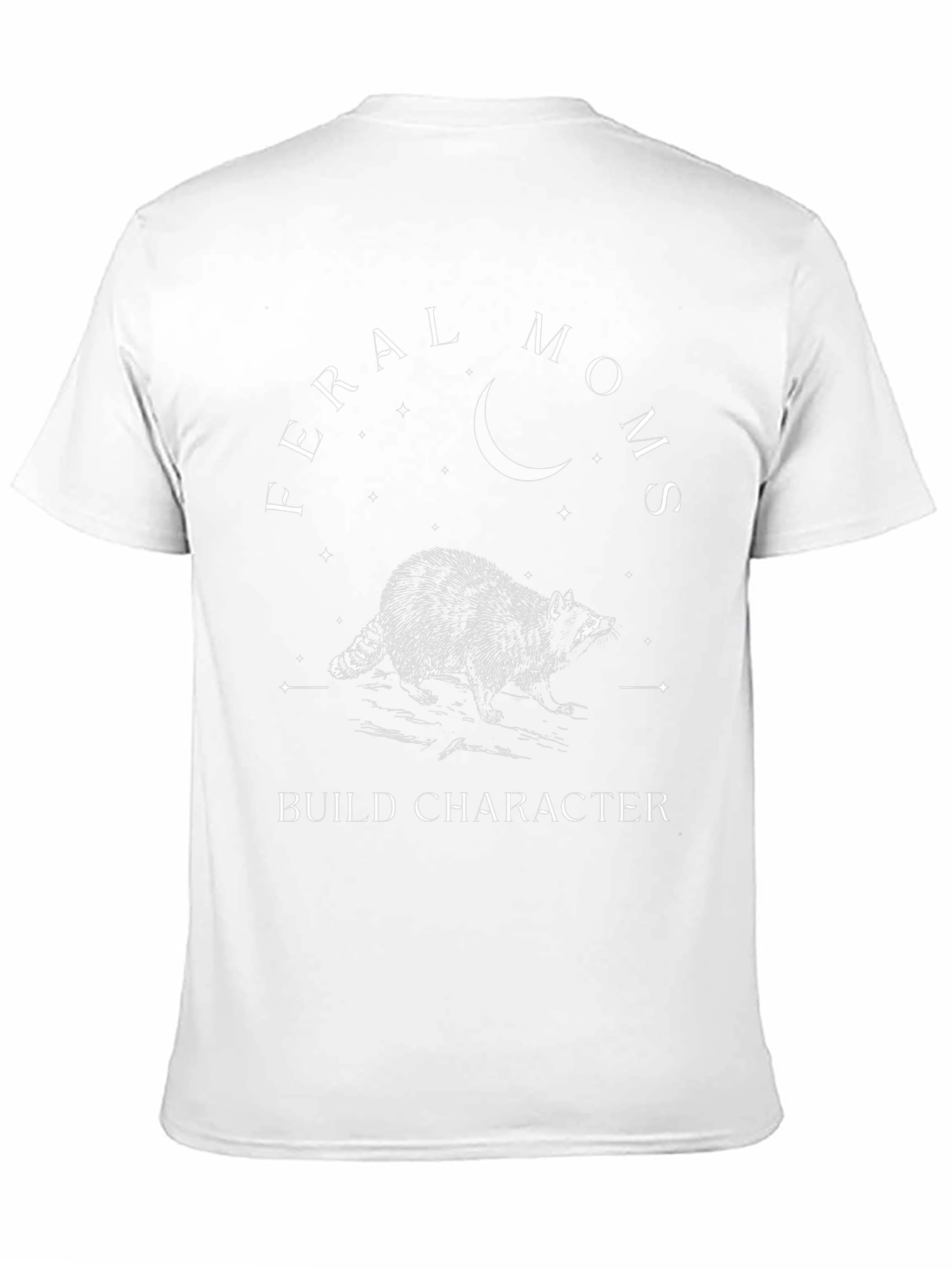 Feral Moms Raccoon Graphic Tee