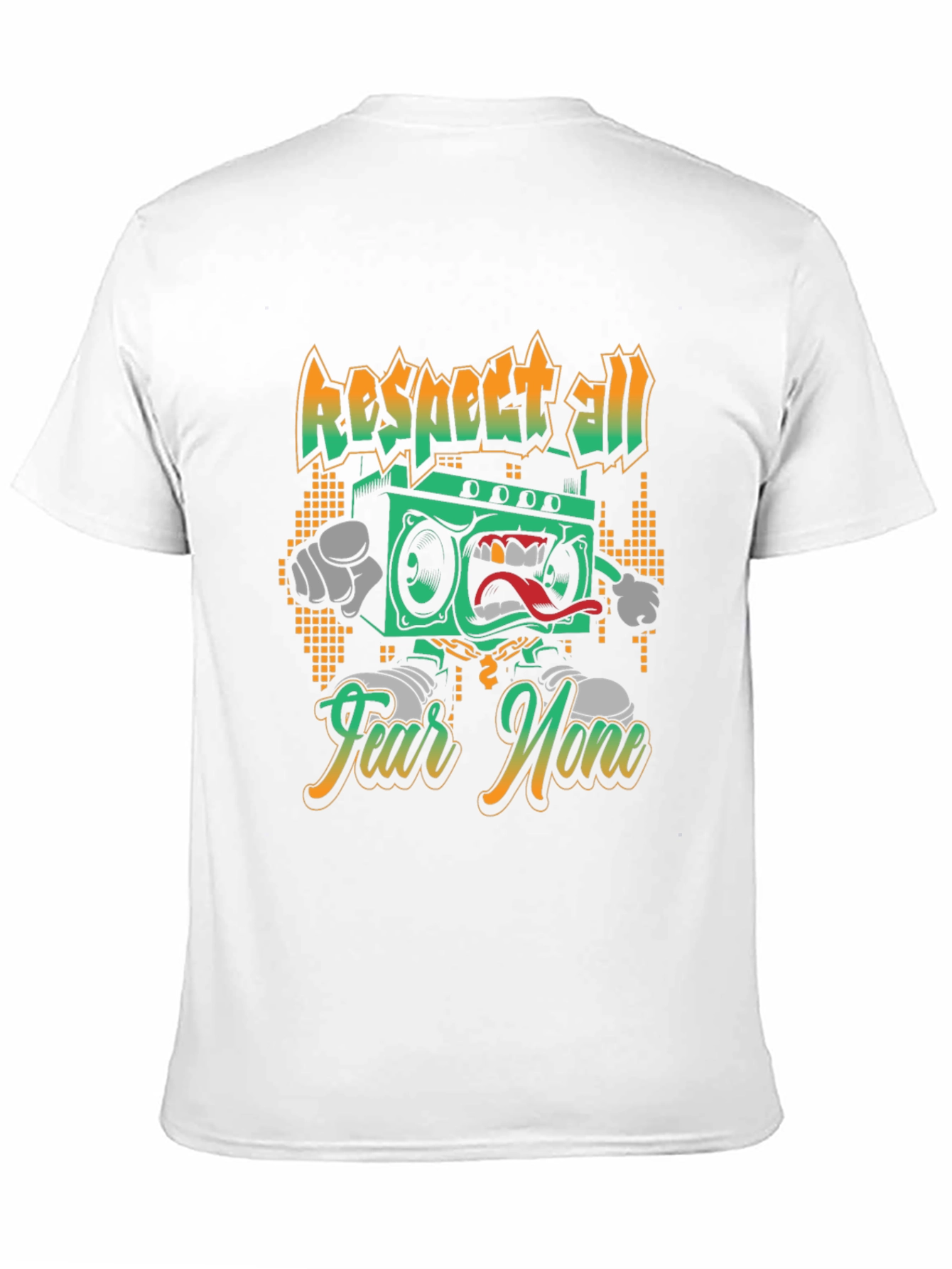 Respect All Fear None Graphic T-Shirt
