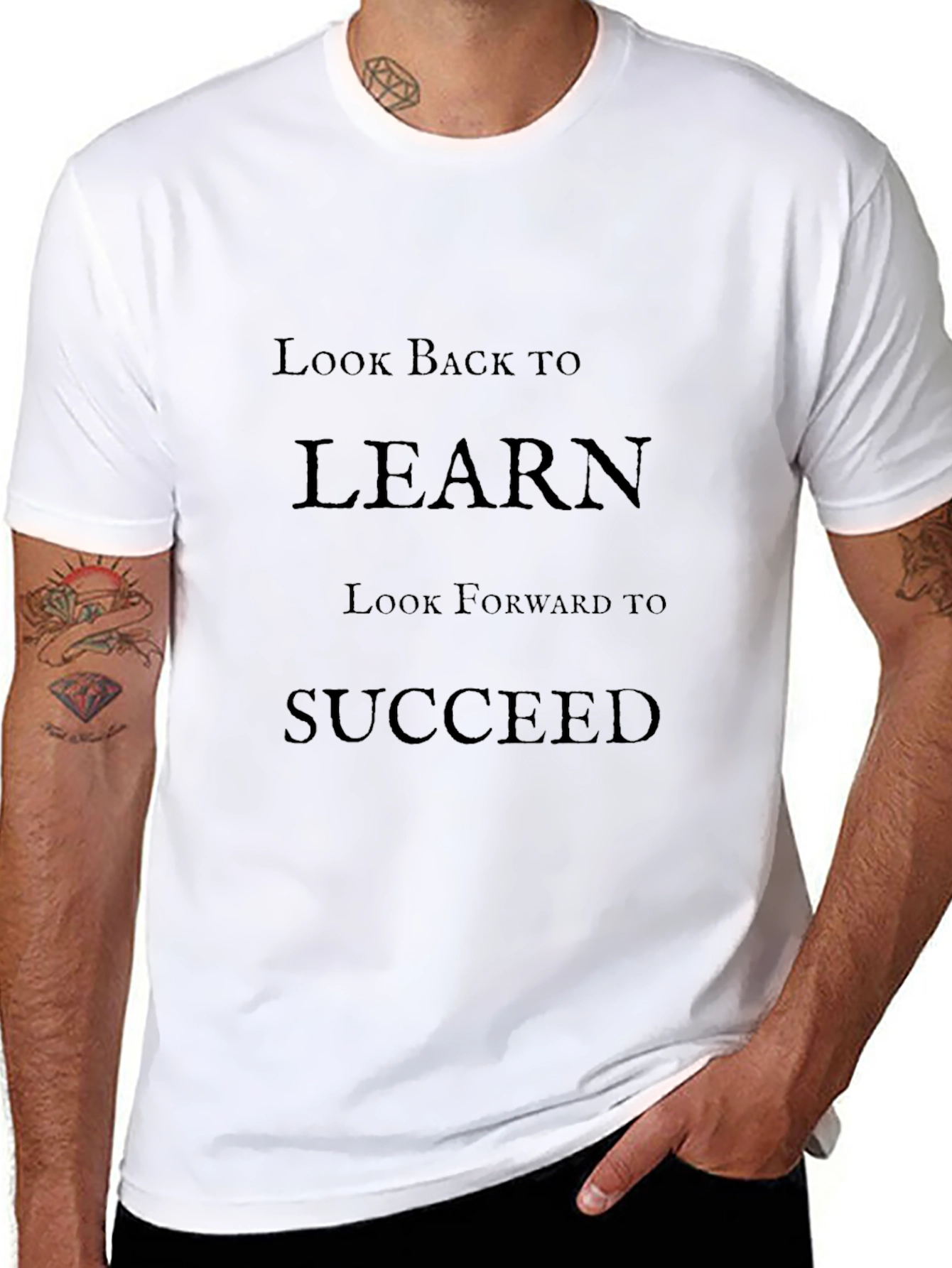 Inspirational Graphic Print T-Shirt