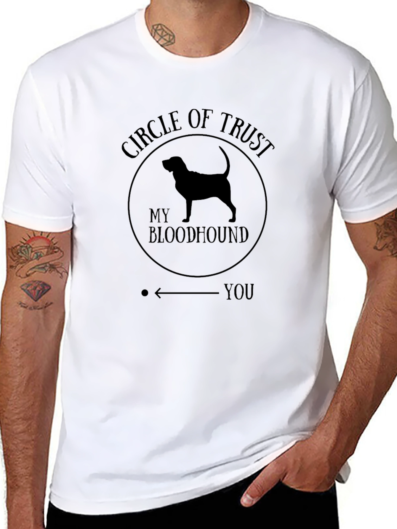 Circle of Trust My Bloodhound T-Shirt