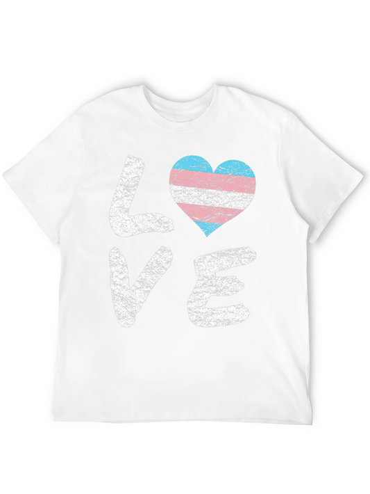 Transgender Pride LOVE Heart T-Shirt
